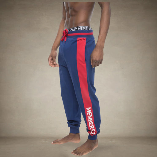 Men's Logo Leg Jersey Sleep Jogger - Royal - FINAL SALE Men's Sleep Pant Members Only®