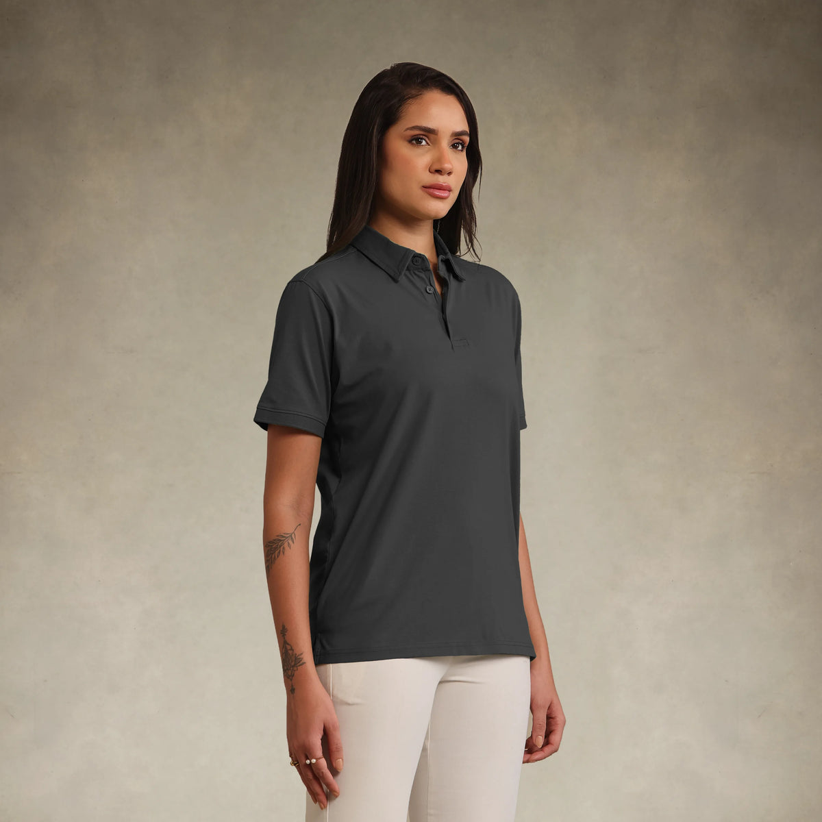 Women's Oversized Polo Shirt