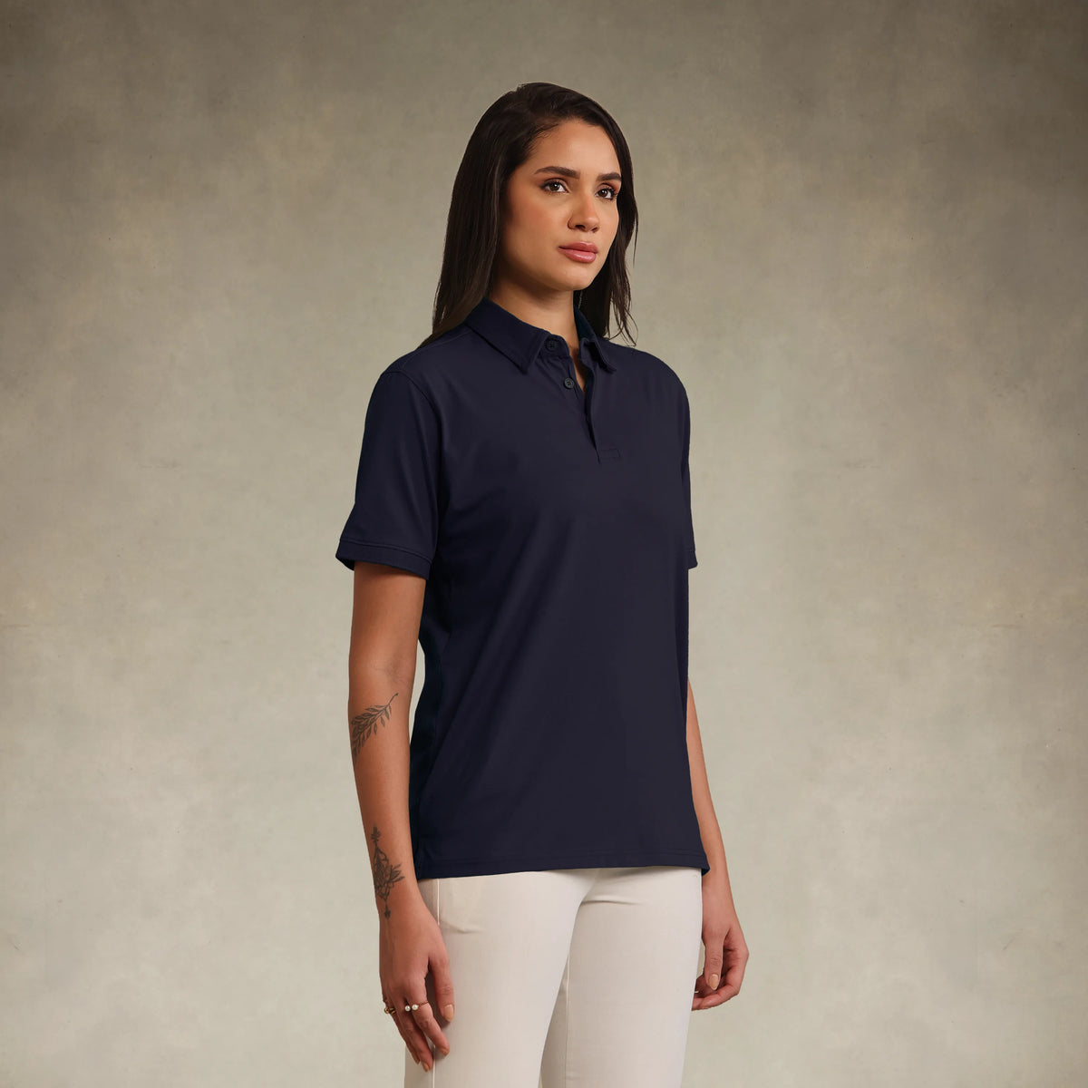 Women's Oversized Polo Shirt