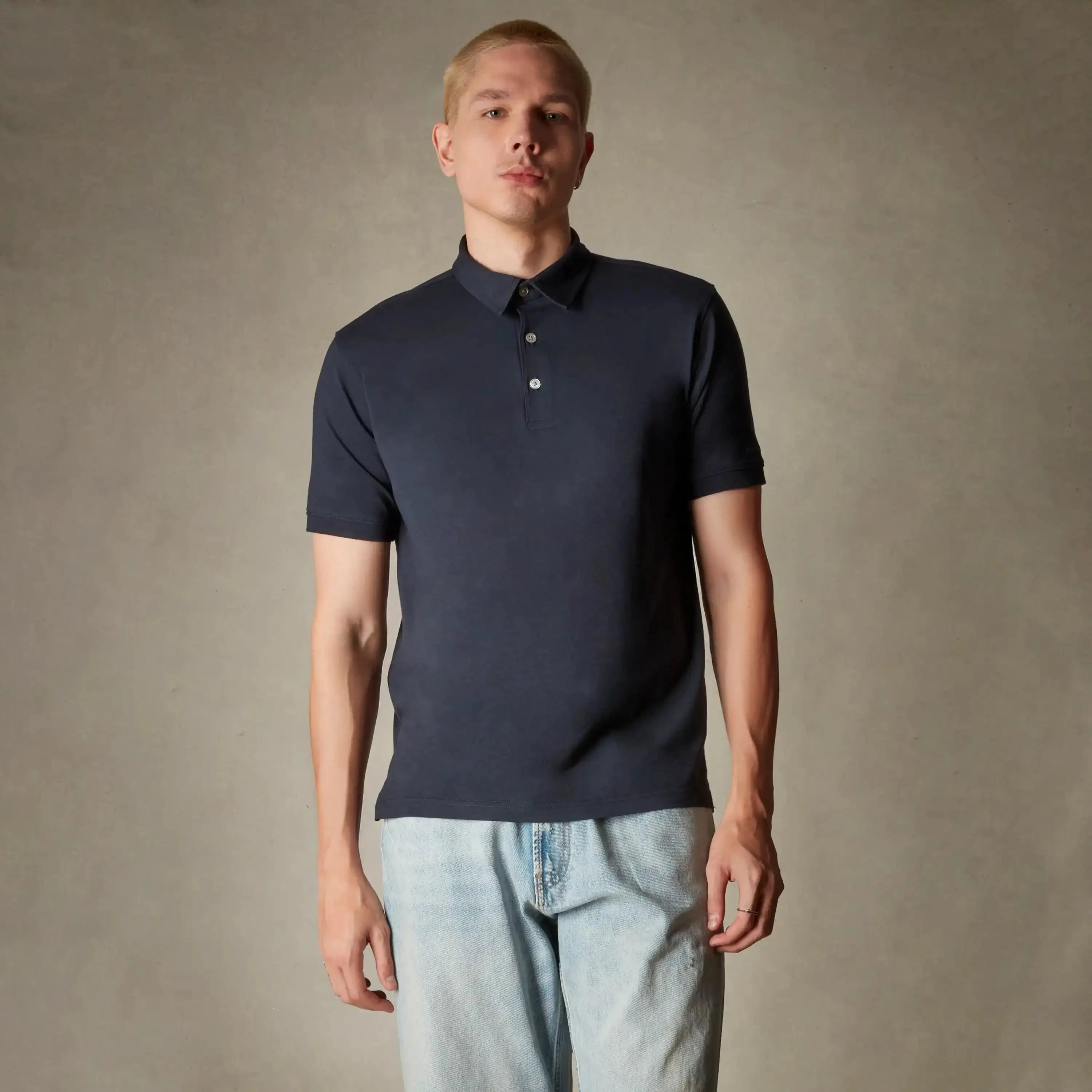 Men's Polo Shirt Members Only® Navy S