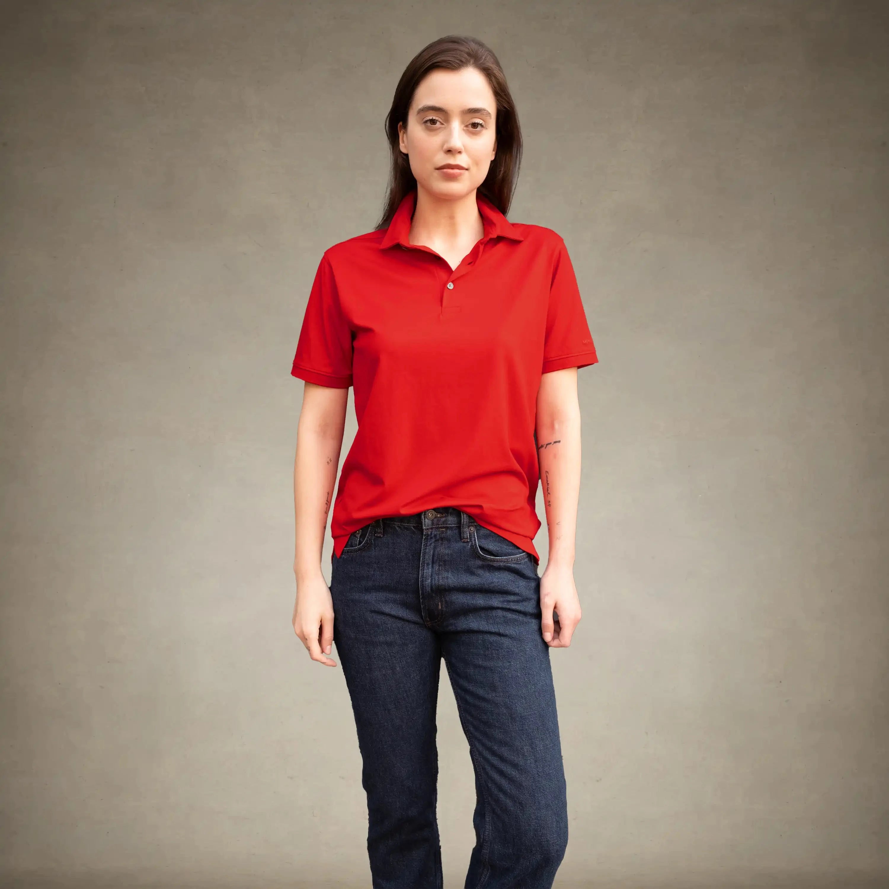 Women's Oversized Polo Shirt Members Only®