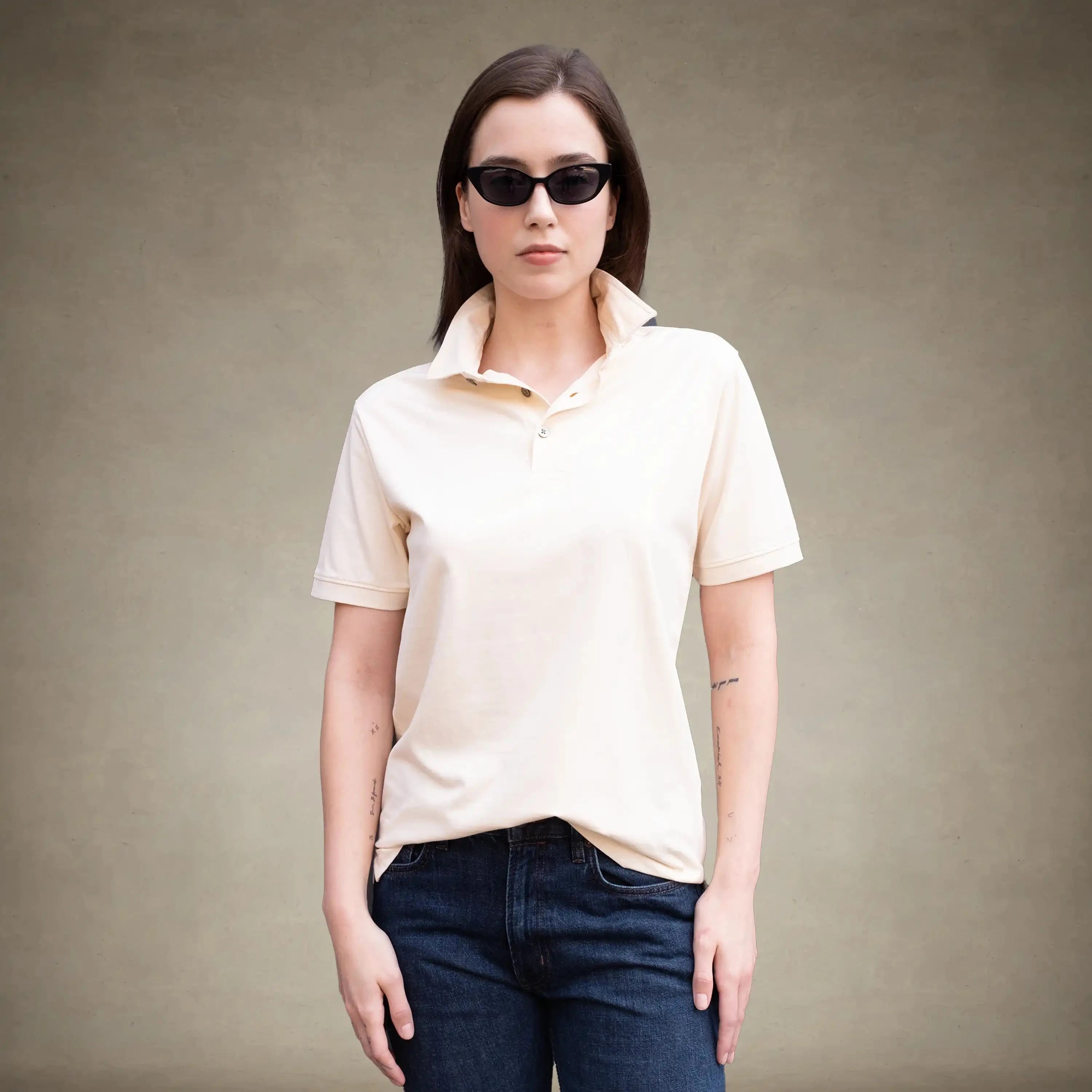 Women's Oversized Polo Shirt Members Only®
