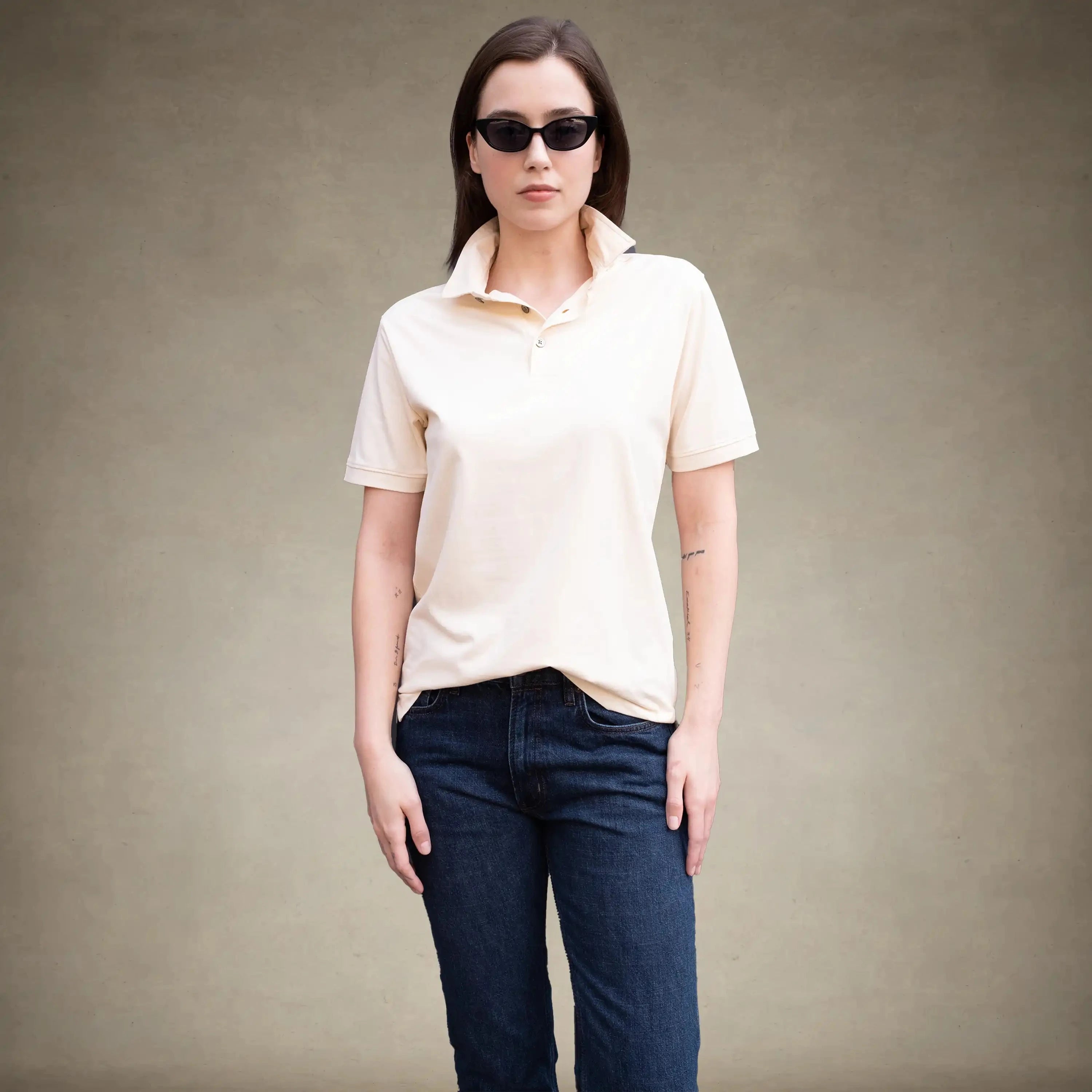 Women's Oversized Polo Shirt Members Only®