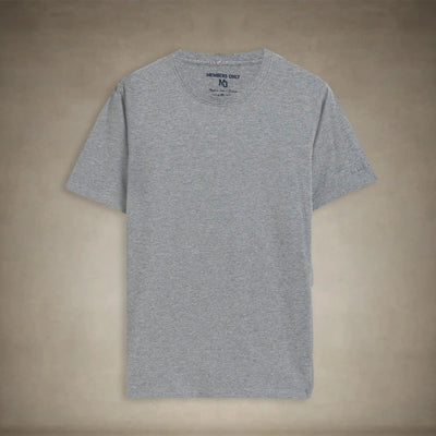 Women's Oversized Crew Neck T-Shirt Members Only® Grey S