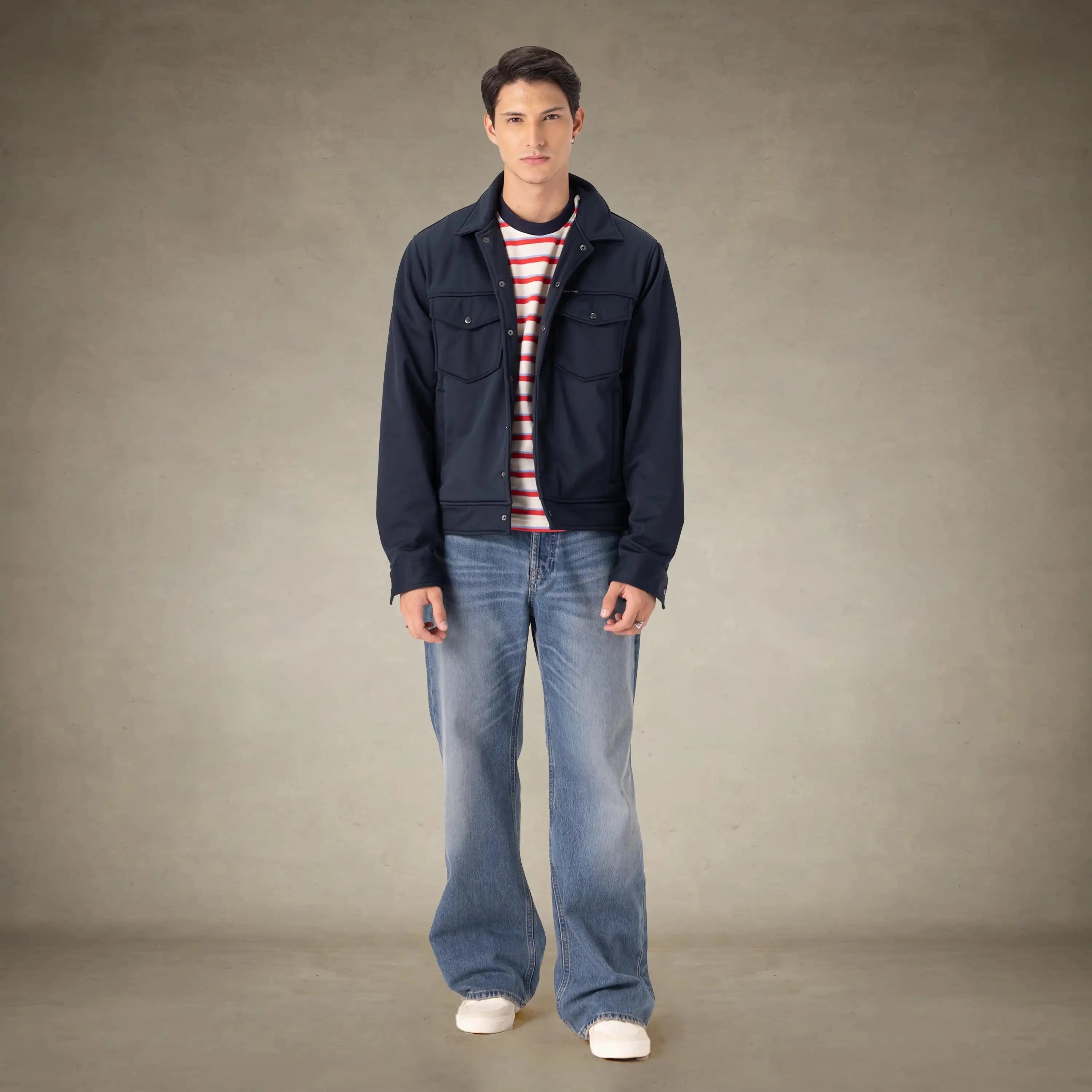 Men's Soft Shell Shirt Jacket Men's Iconic Jacket Members Only®