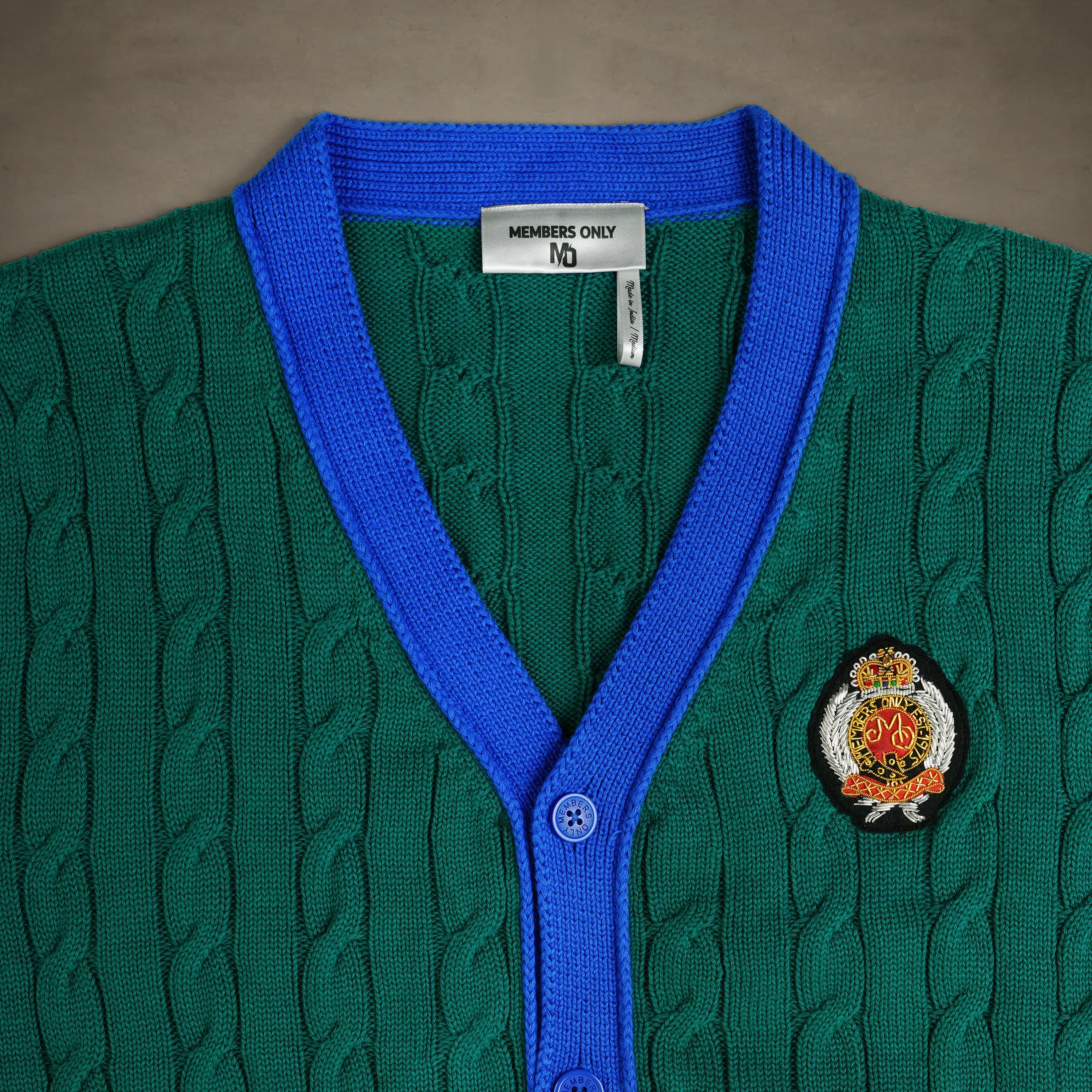 Men's Cable Knit Cardigan