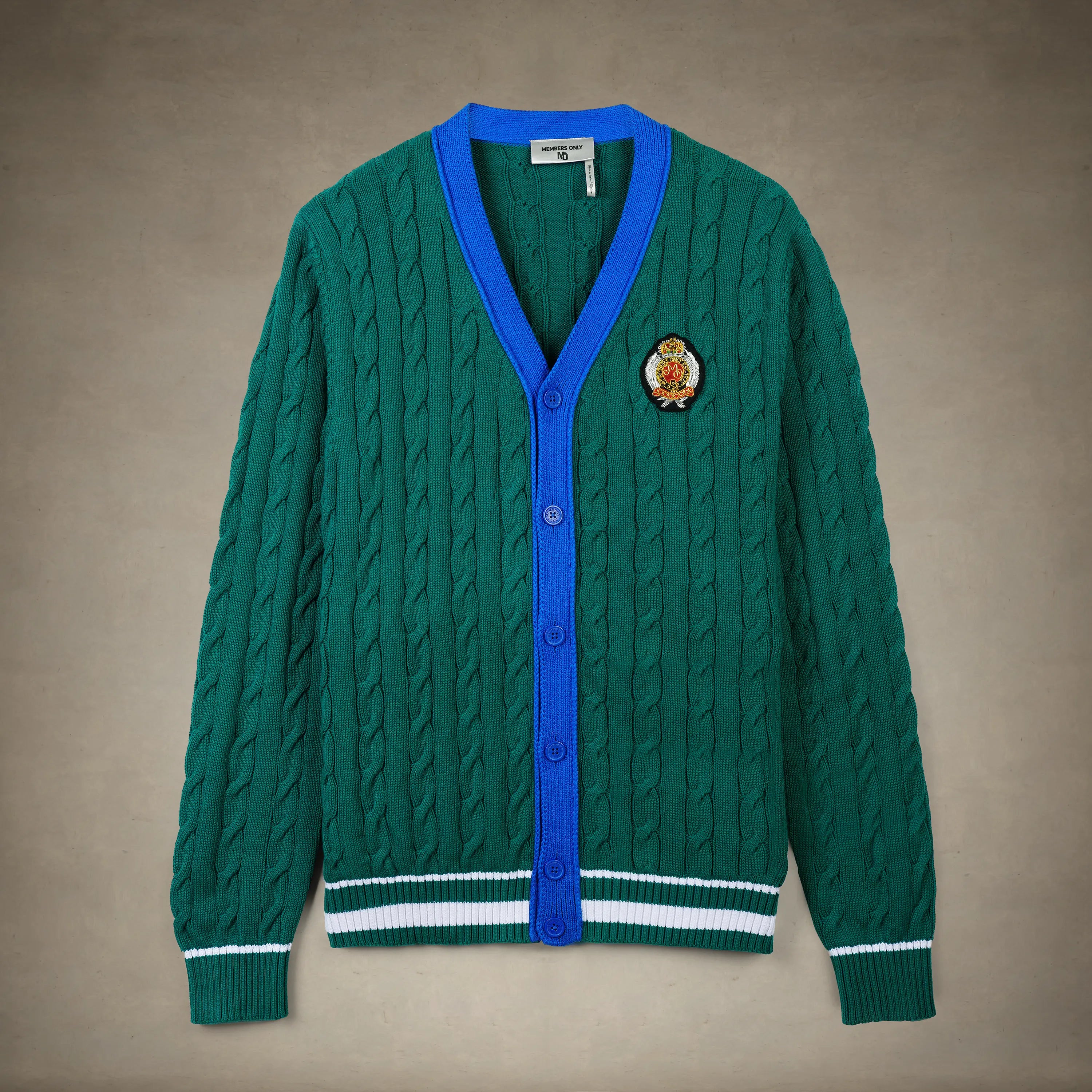 Men's Cable Knit Cardigan