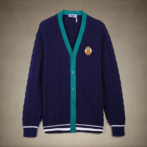 Men's Cable Knit Cardigan