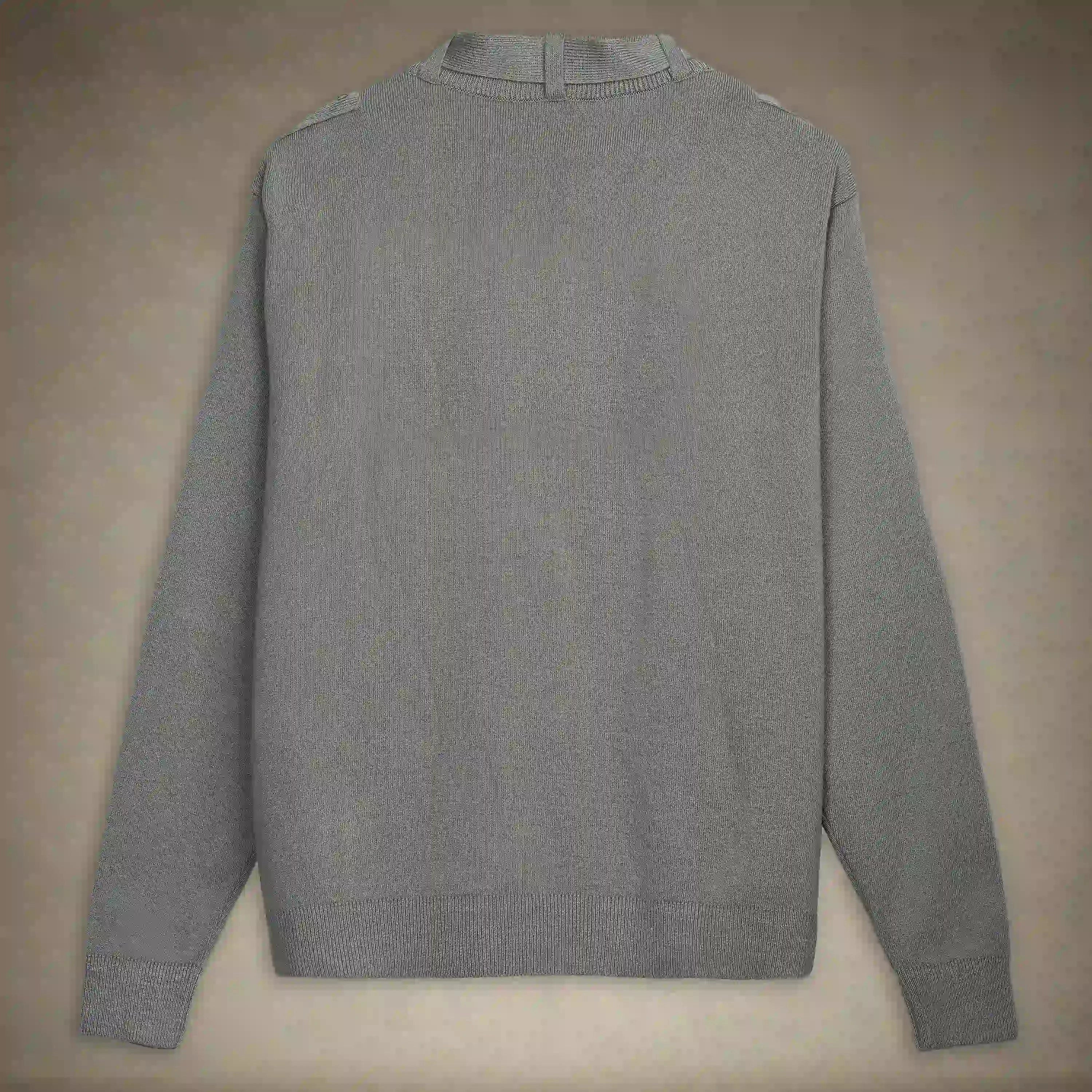 Lightweight Members Only grey iconic racer sweaters for men