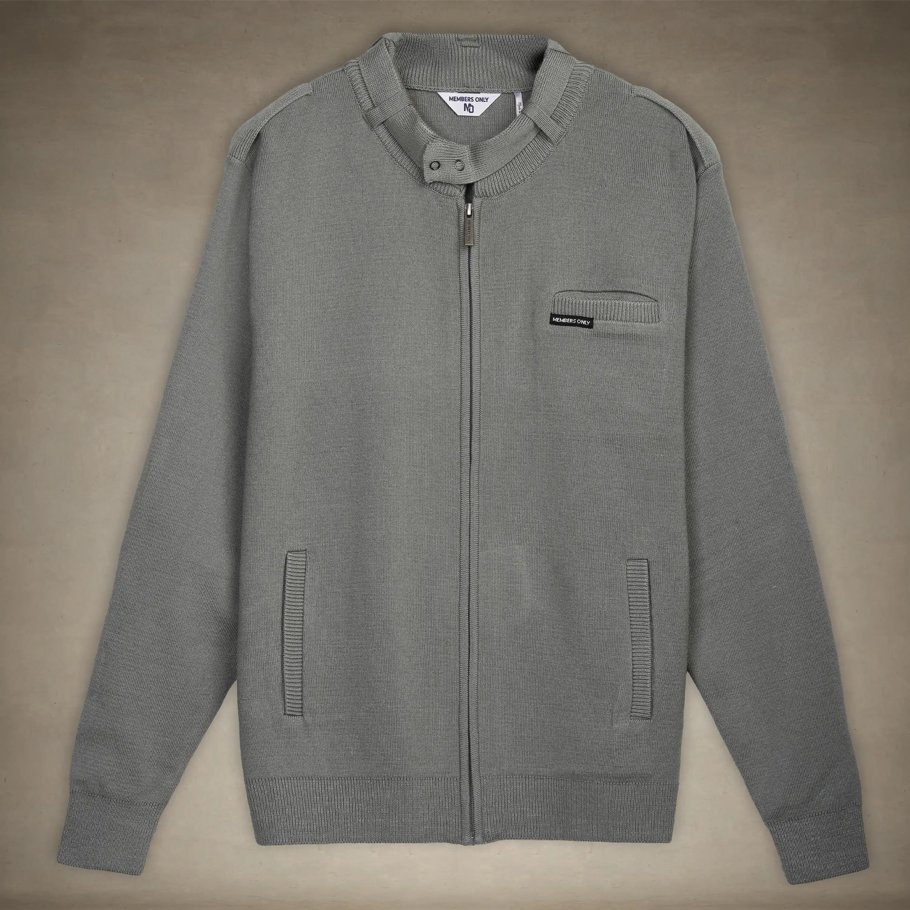 members only women's lightweight grey sweater