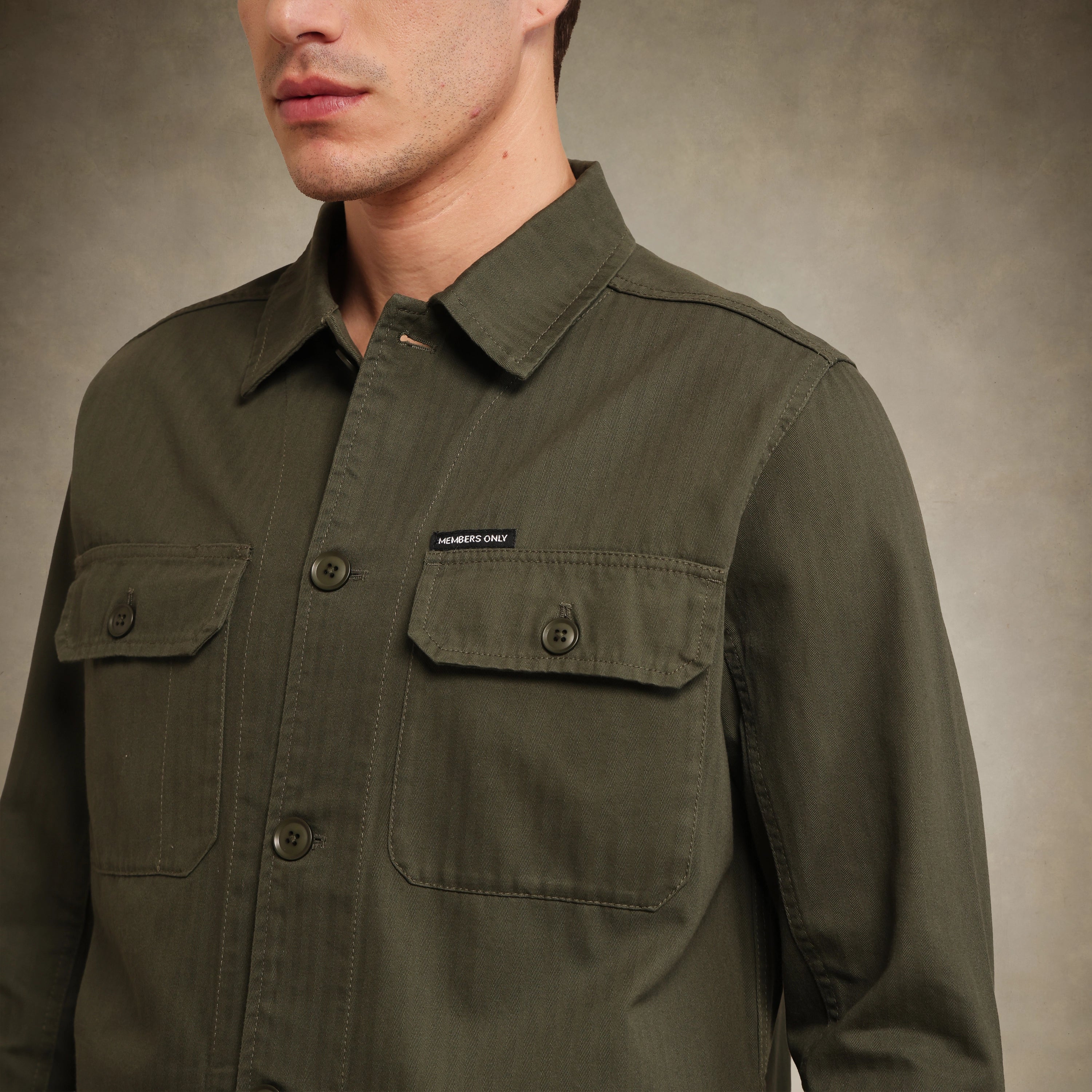 Button up utility jacket
