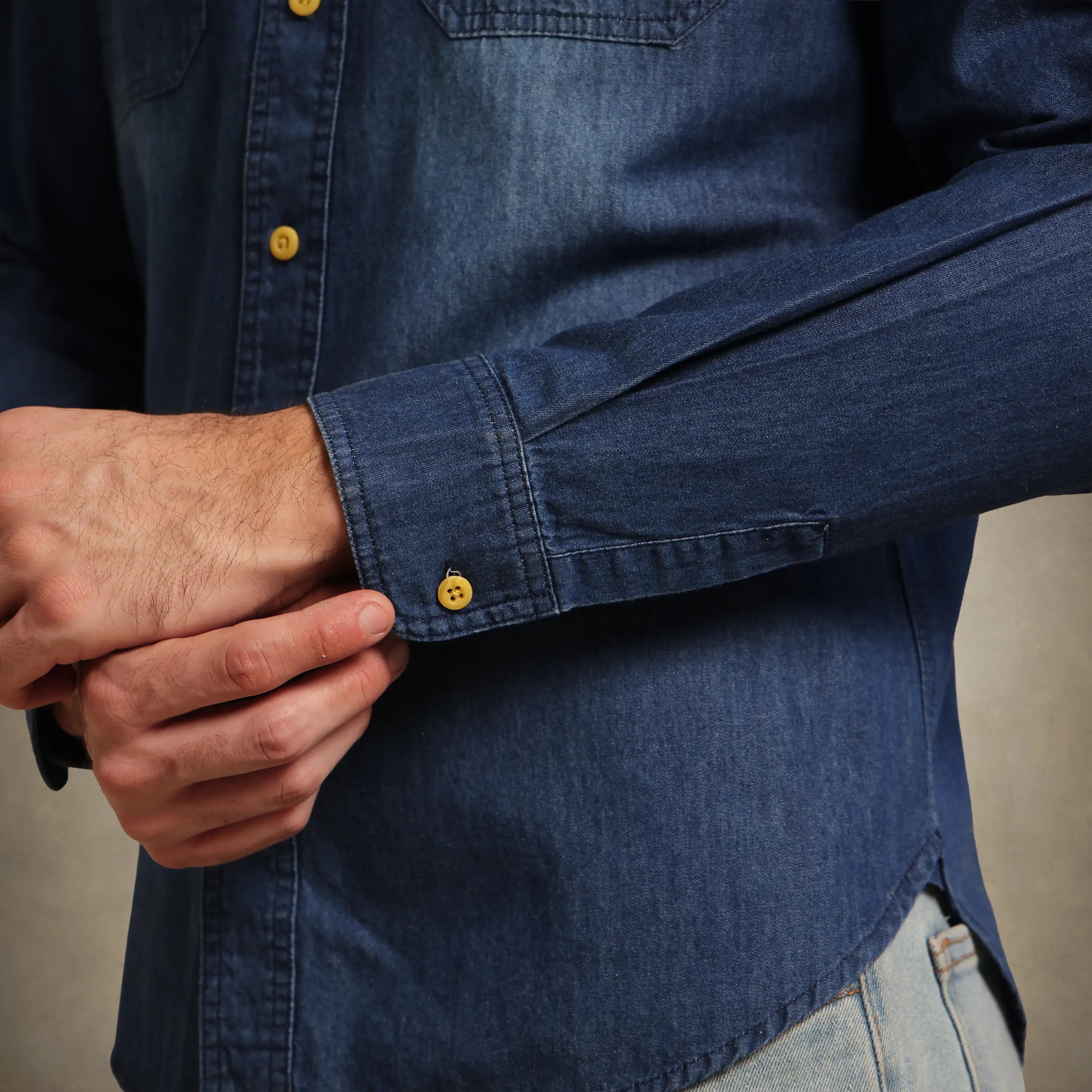 Men's Denim Shirt