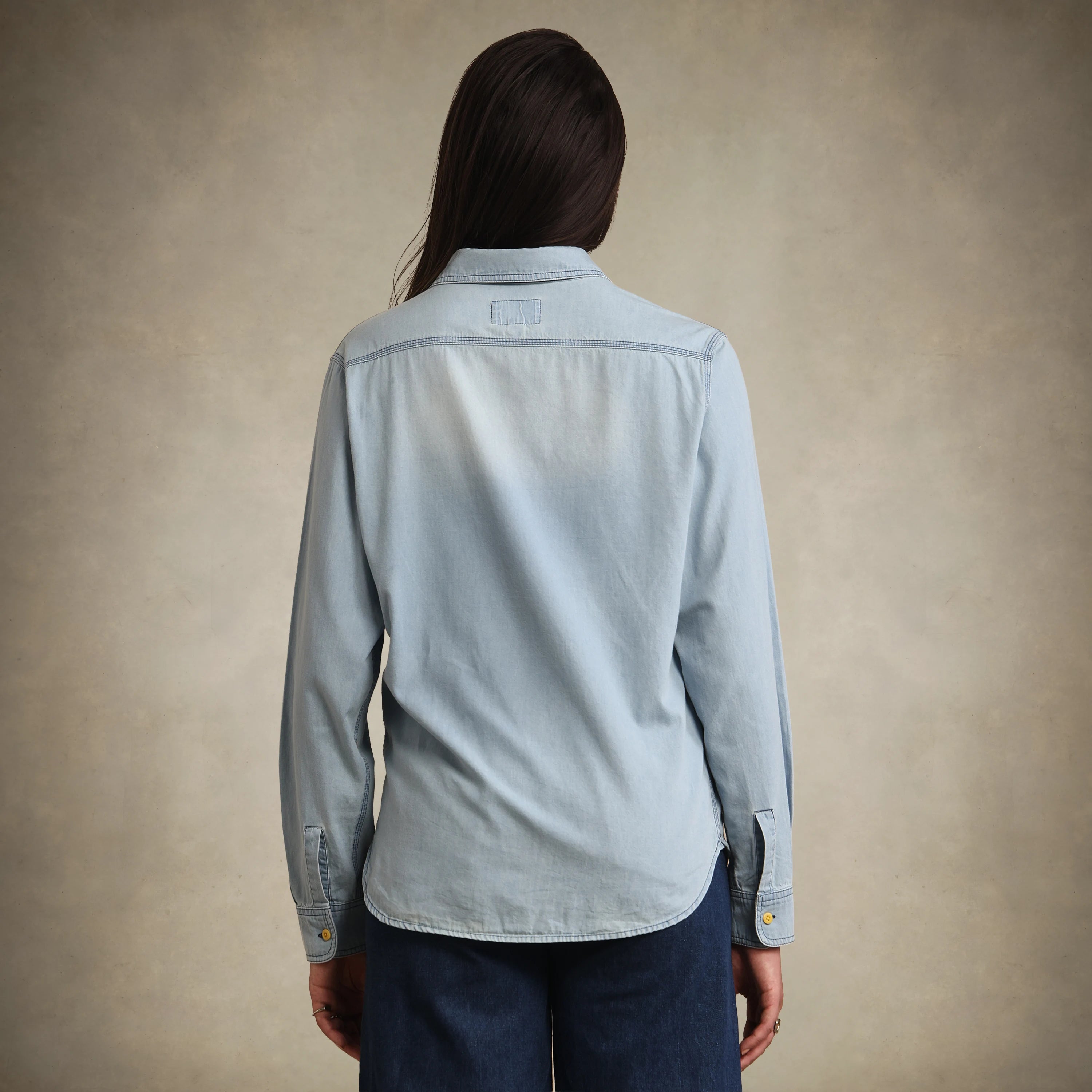 Women's Oversized Denim Shirt
