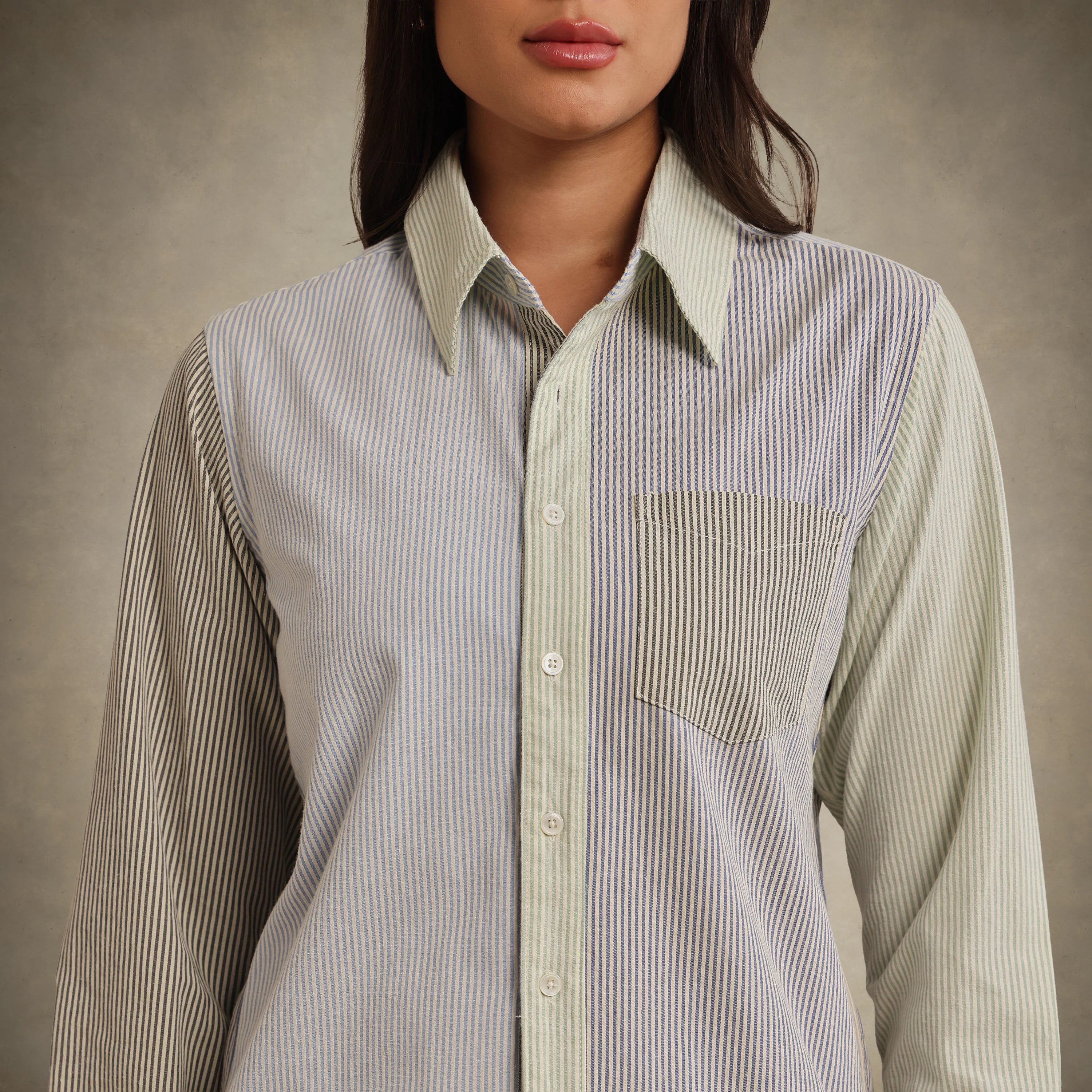Women's Oversized Button Up Shirt