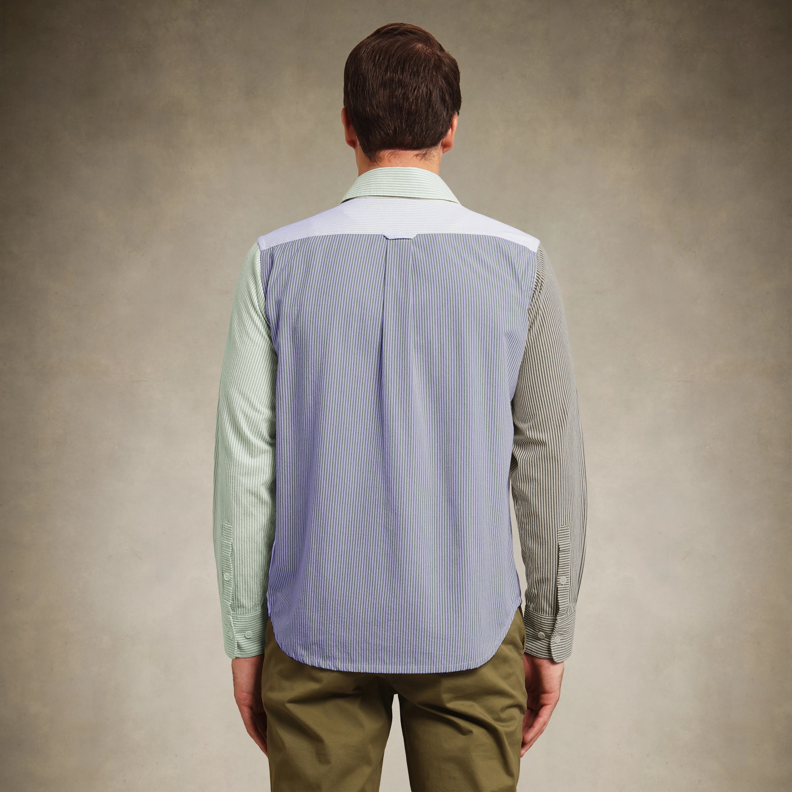 Men's striped fashion shirt