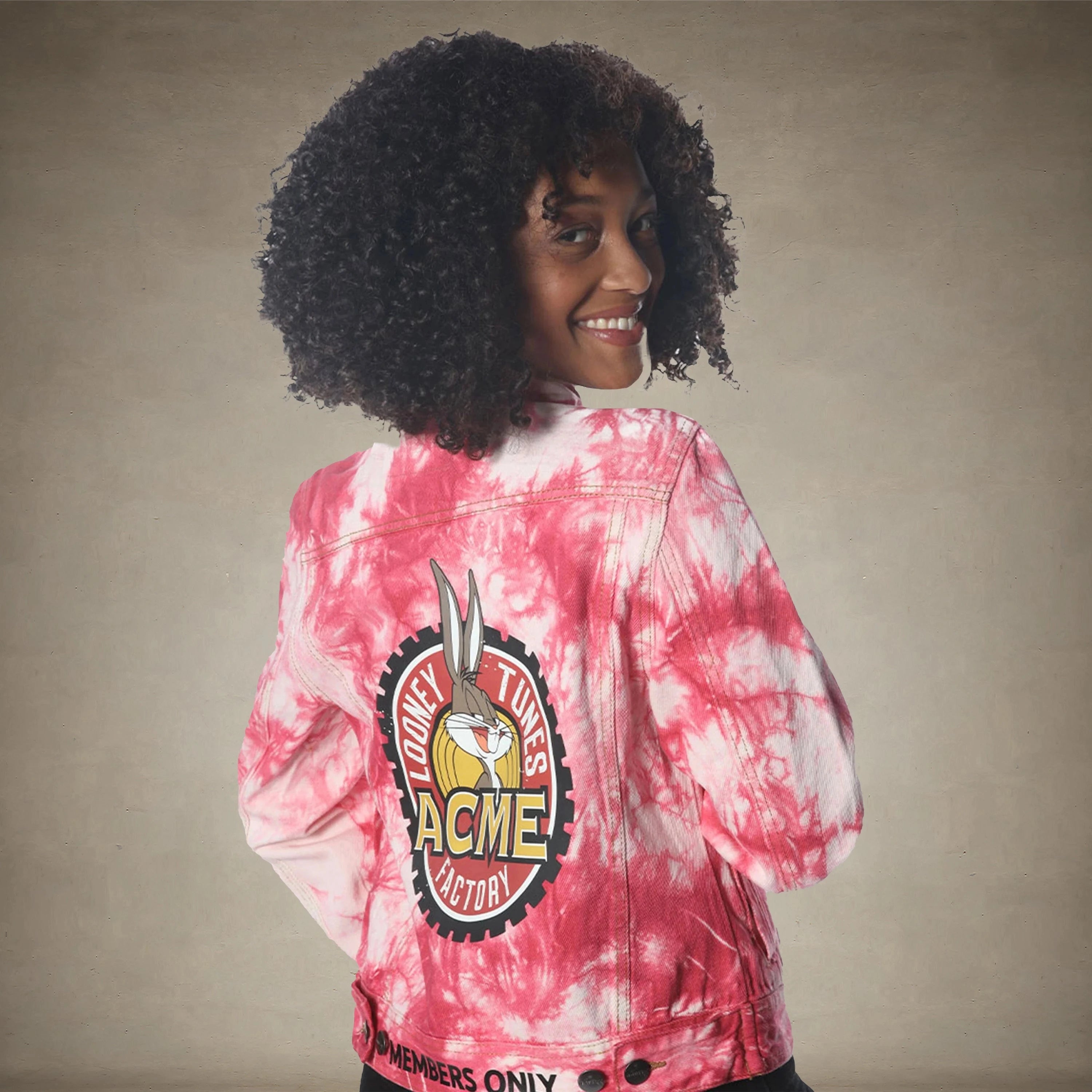Women's Bull Denim Looney Tunes Trucker Jacket - FINAL SALE Womens Jacket Members Only®