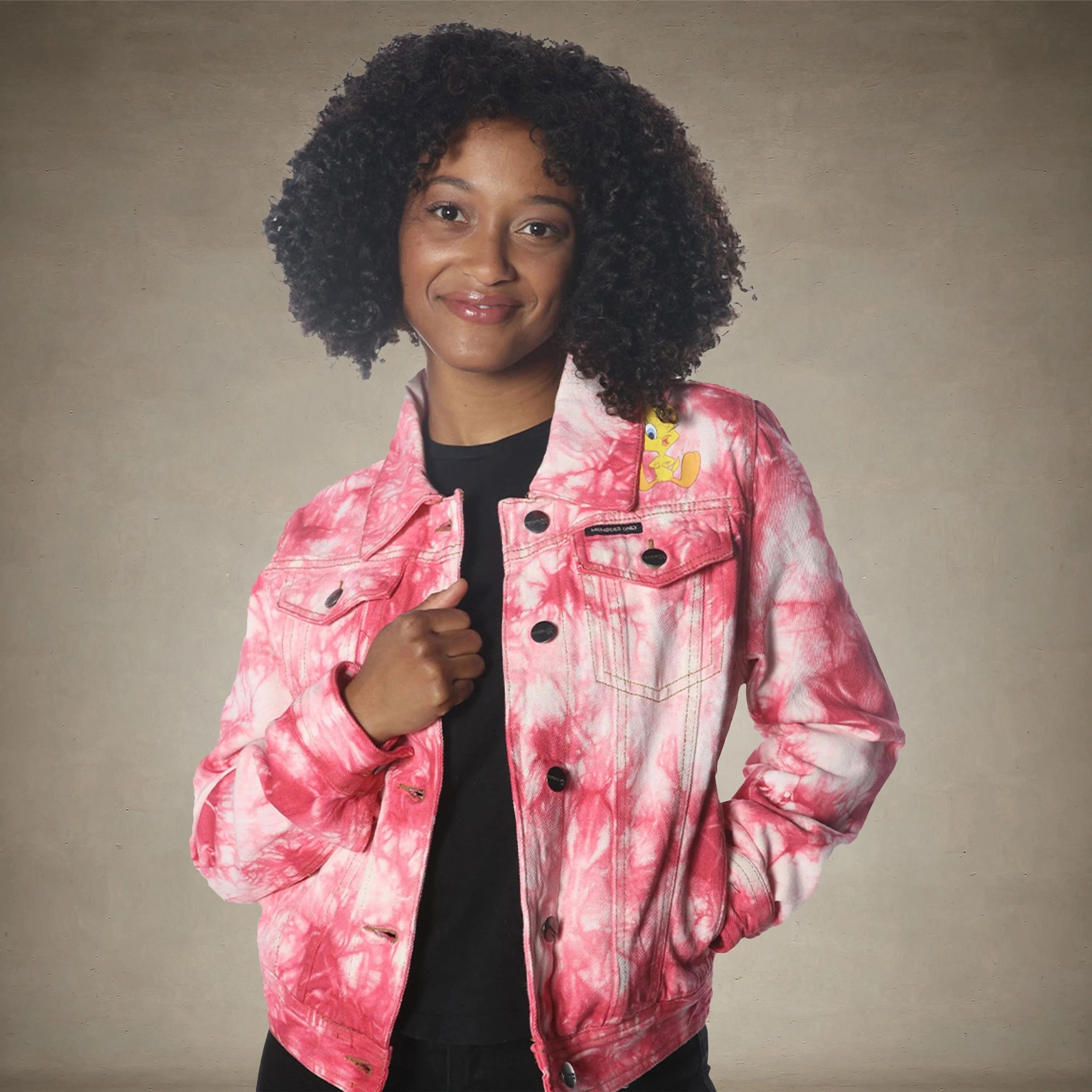Women's Bull Denim Looney Tunes Trucker Jacket - FINAL SALE Womens Jacket Members Only®
