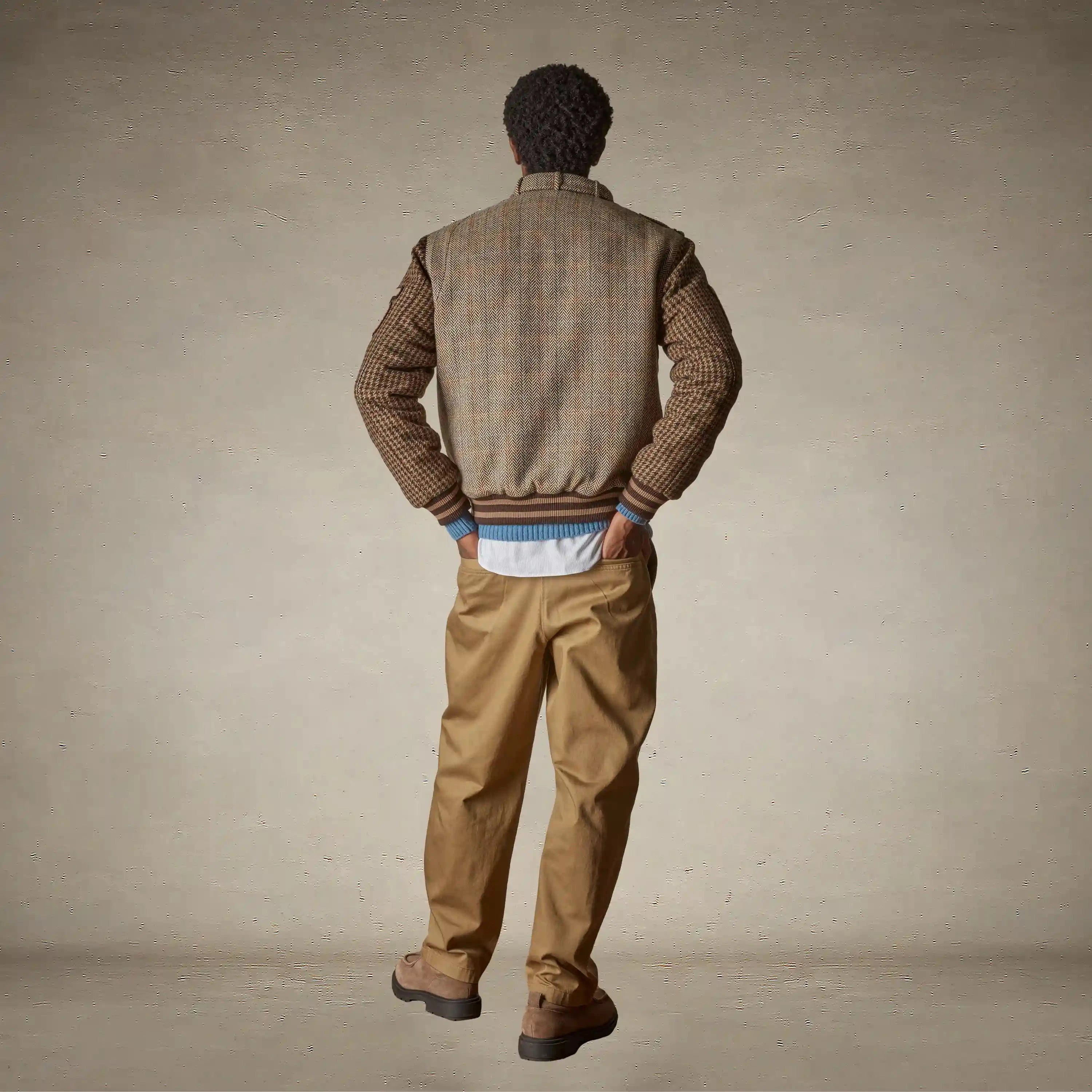 Men's Tweed Varsity Jacket Men's Iconic Jacket Members Only®