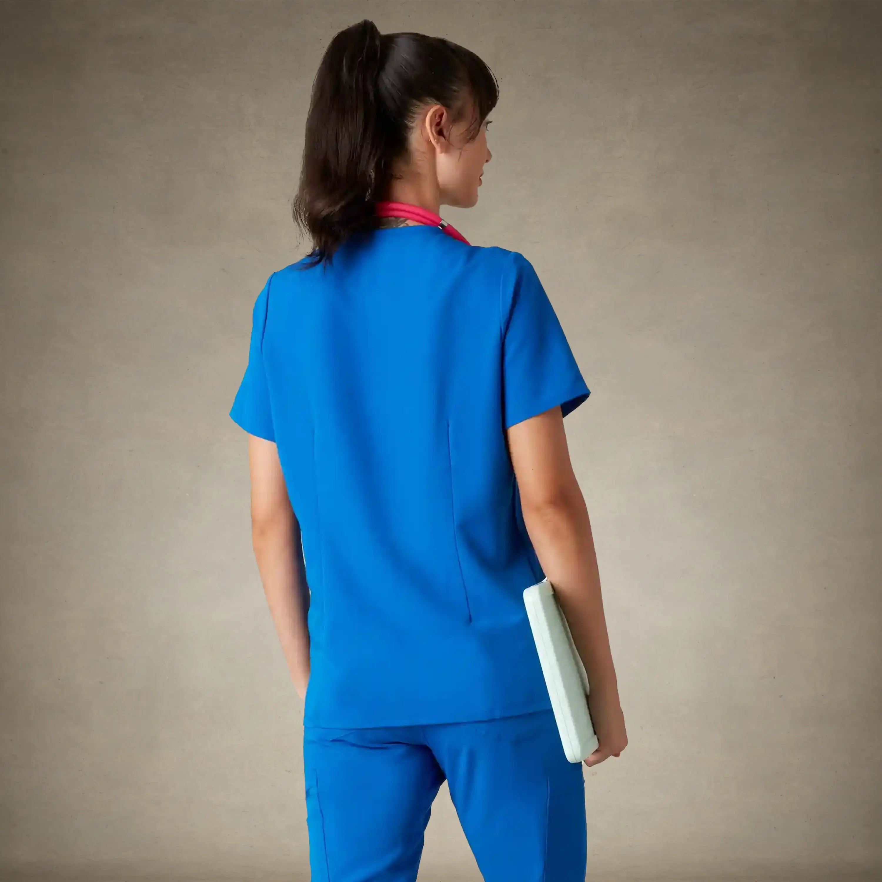 Palermo 4-Pocket Scrub Top