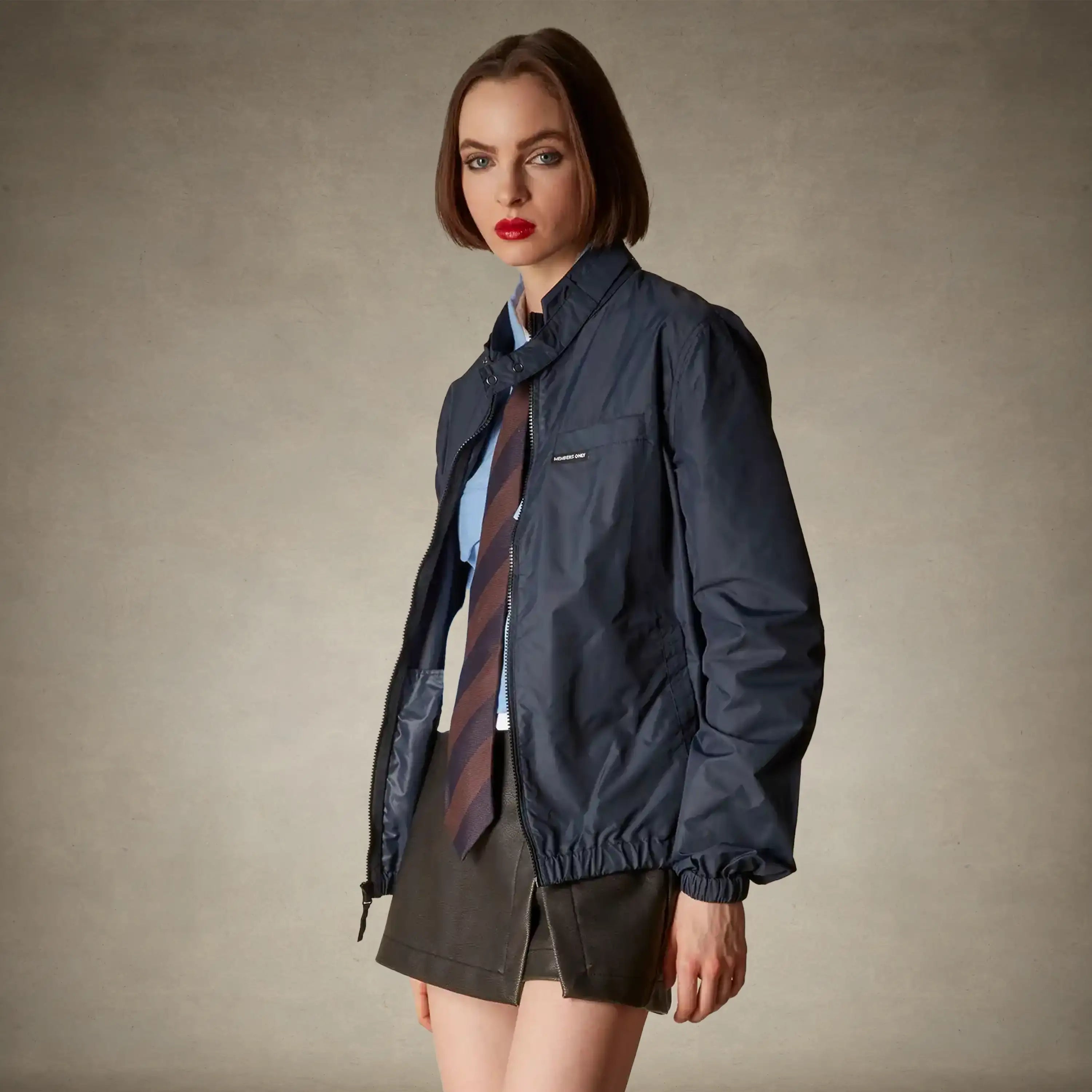 Women's Oversized Packable Windbreaker Jacket
