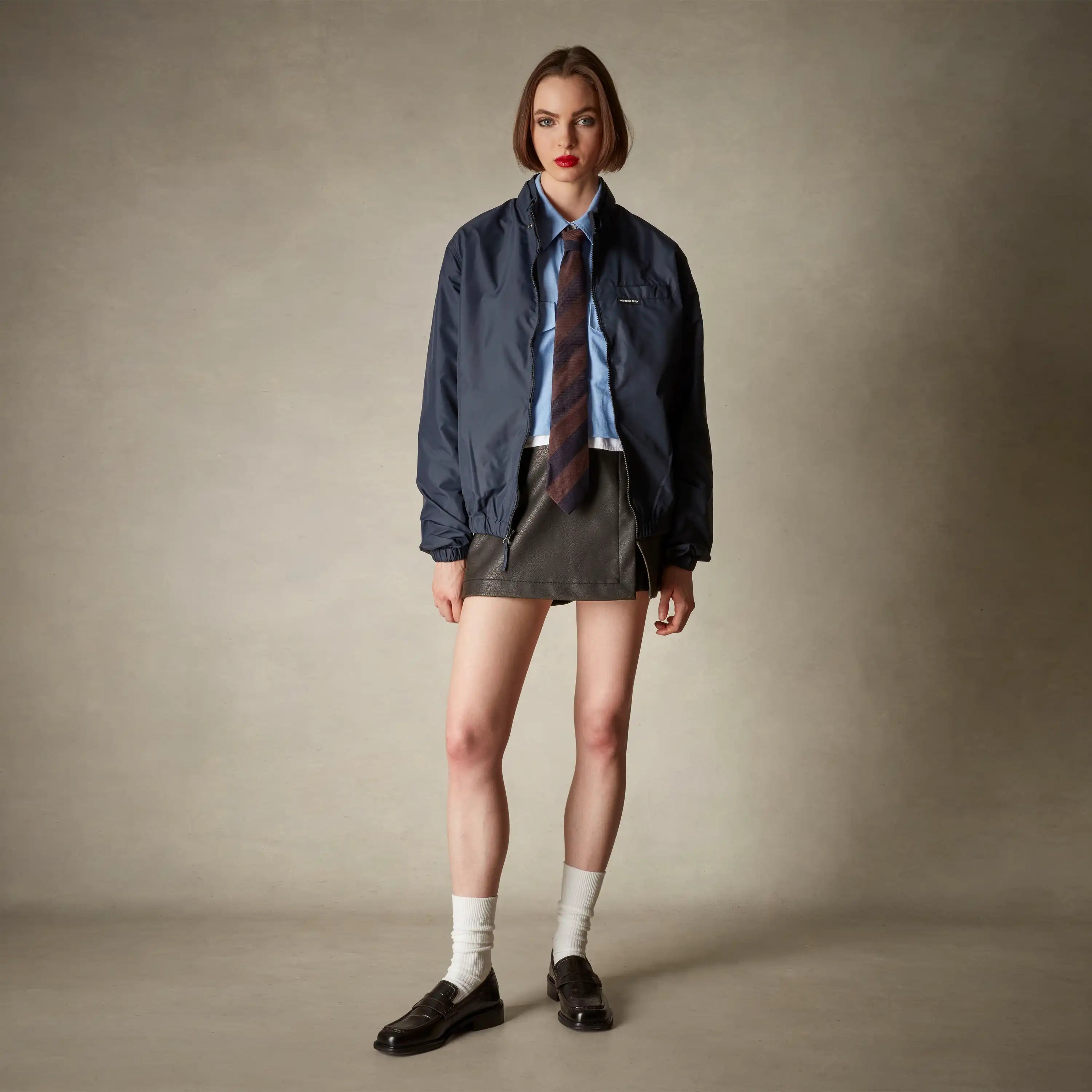 Women's Oversized Packable Windbreaker Jacket