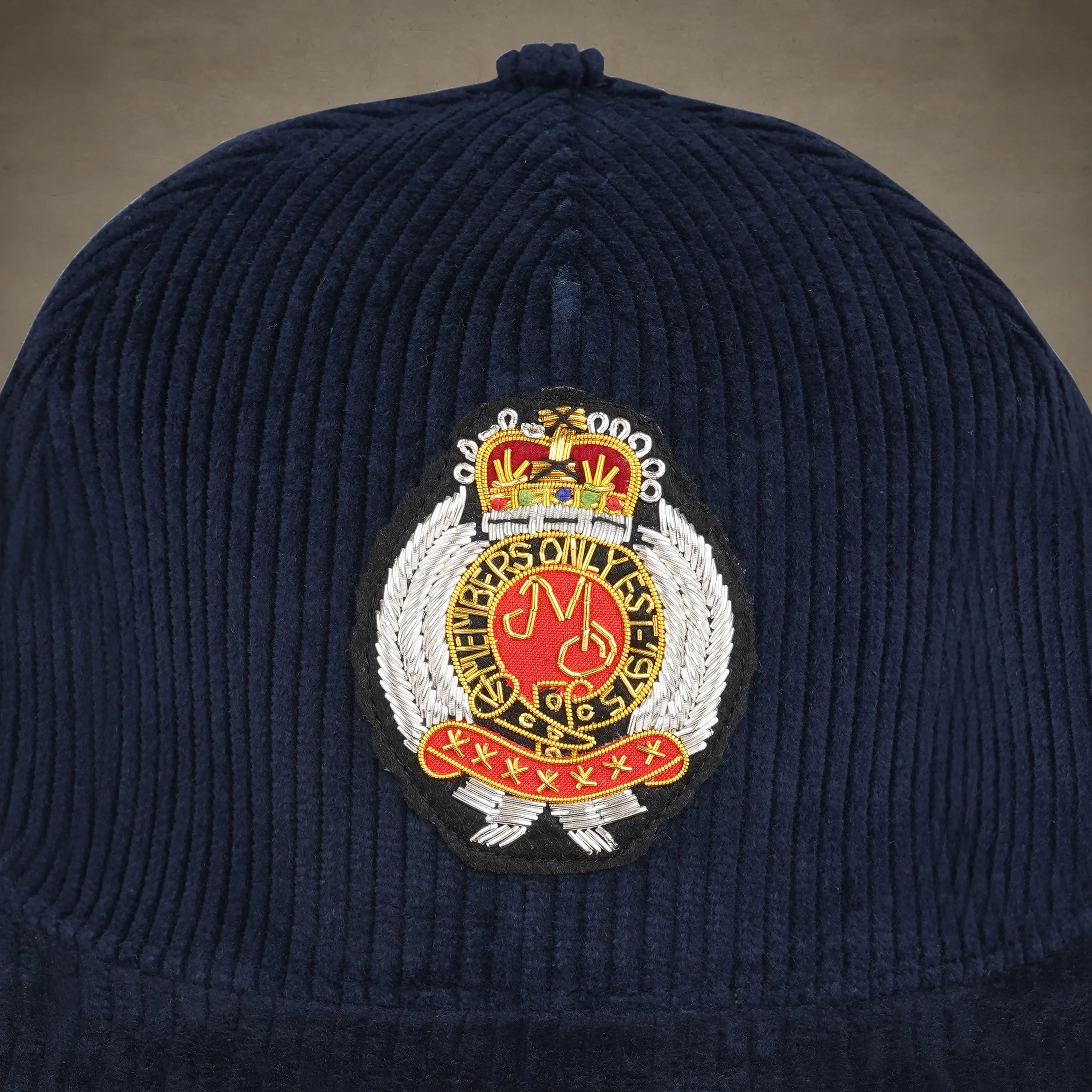 Corduroy Baseball Cap - Members Only Crest