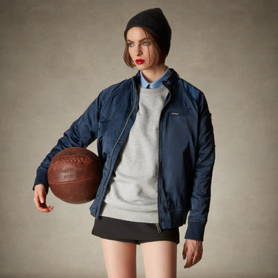 Women's Satin Bomber Jacket