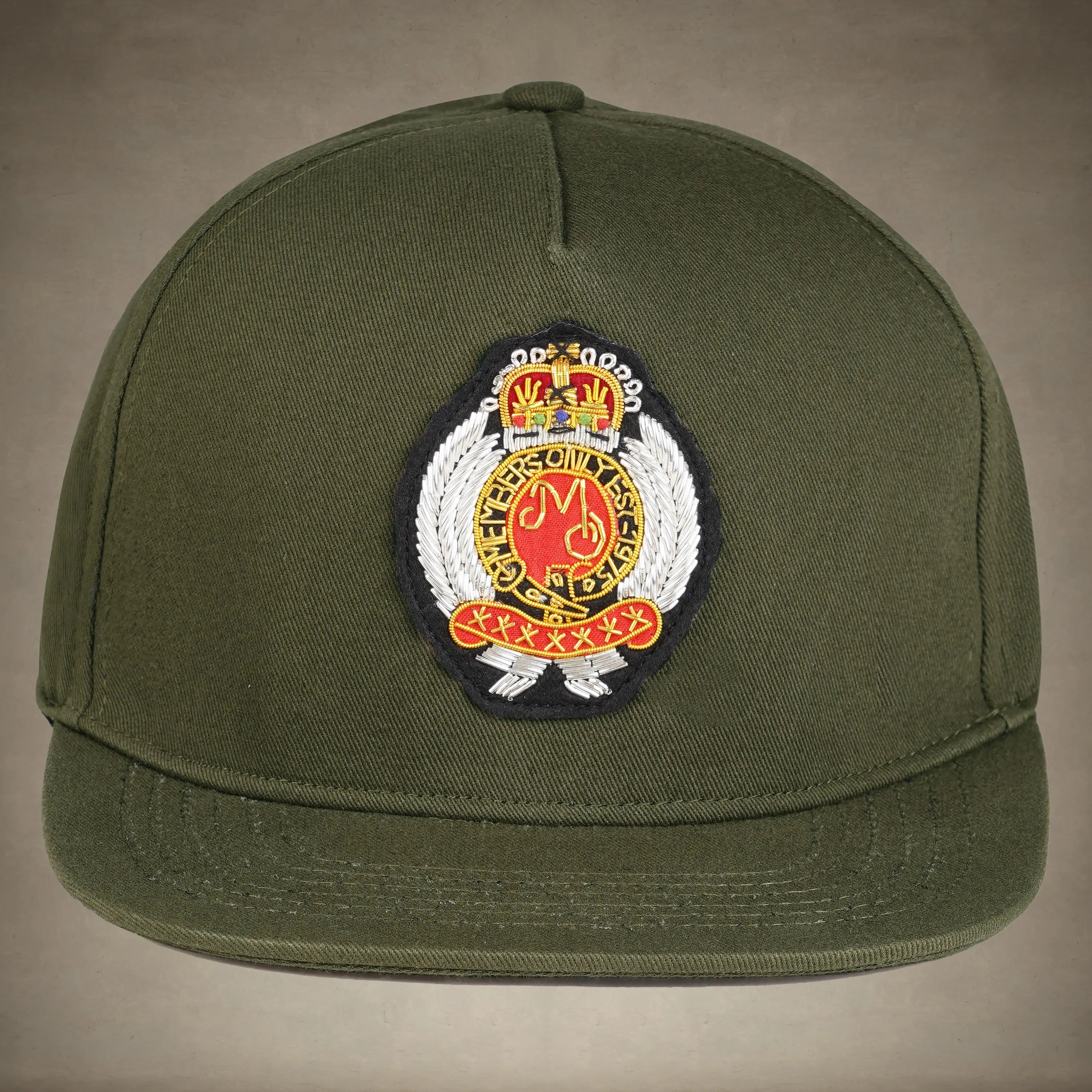 Twill Baseball Cap - Members Only Crest