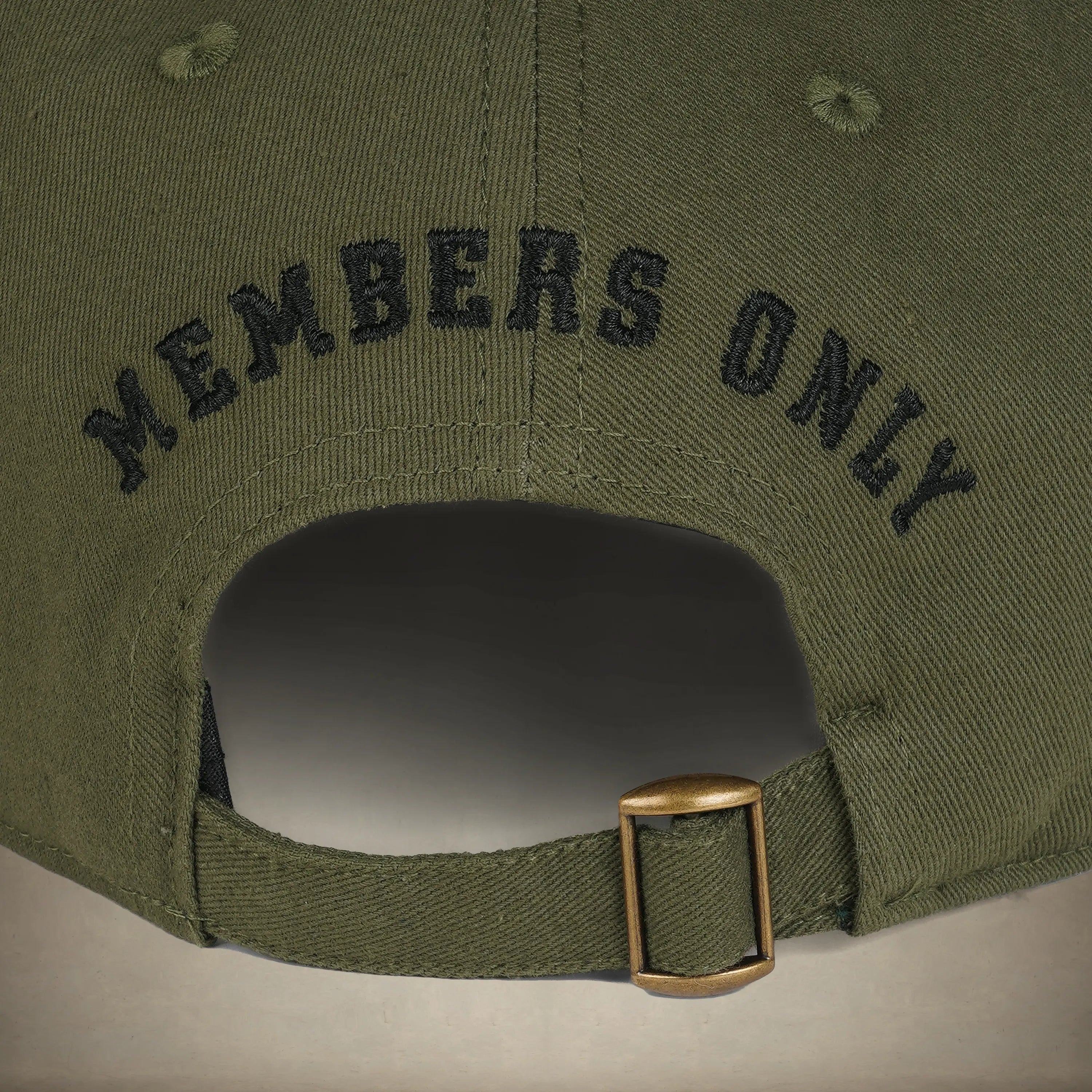 Twill Baseball Cap - Members Only Crest