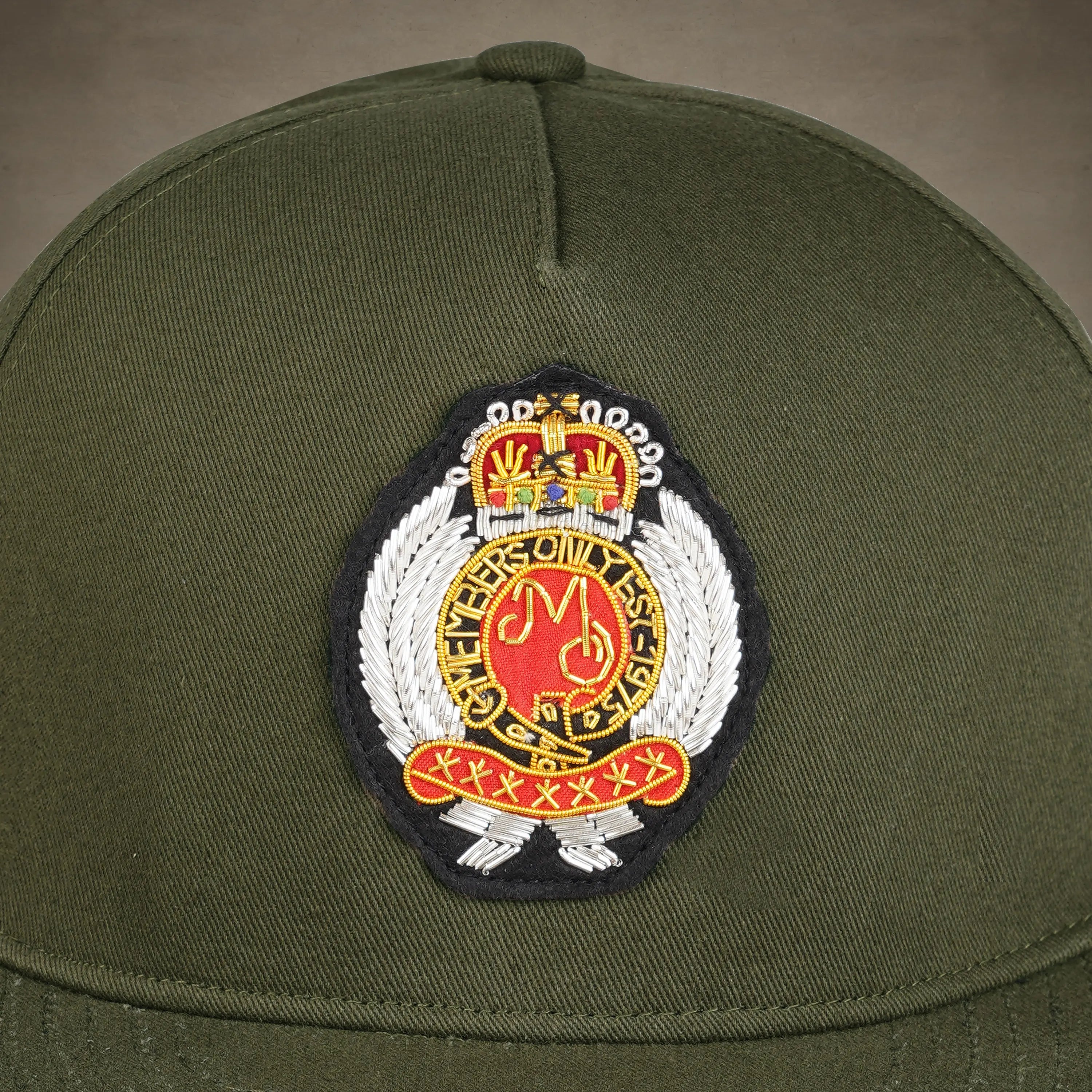 Twill Baseball Cap - Members Only Crest