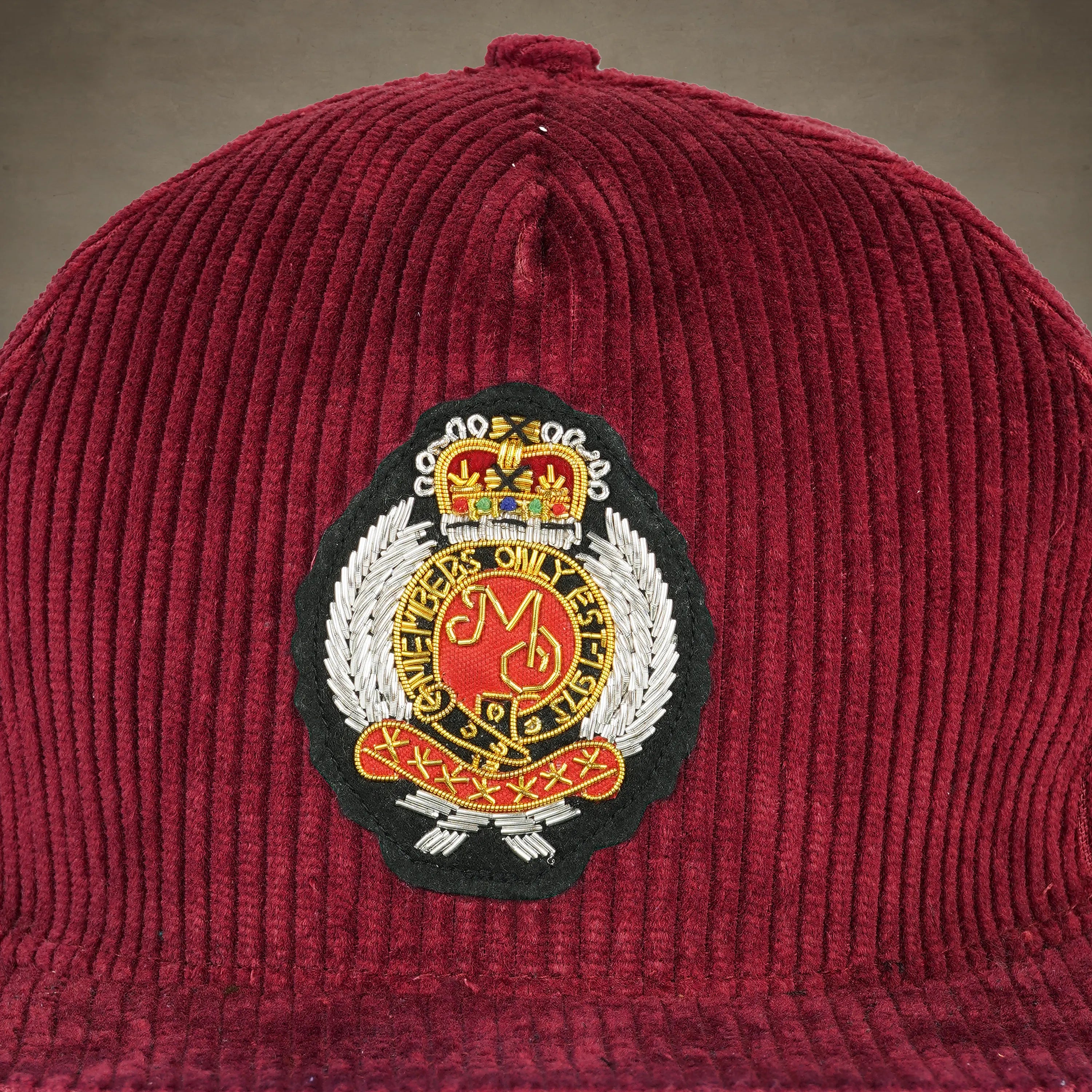 Corduroy Baseball Cap - Members Only Crest
