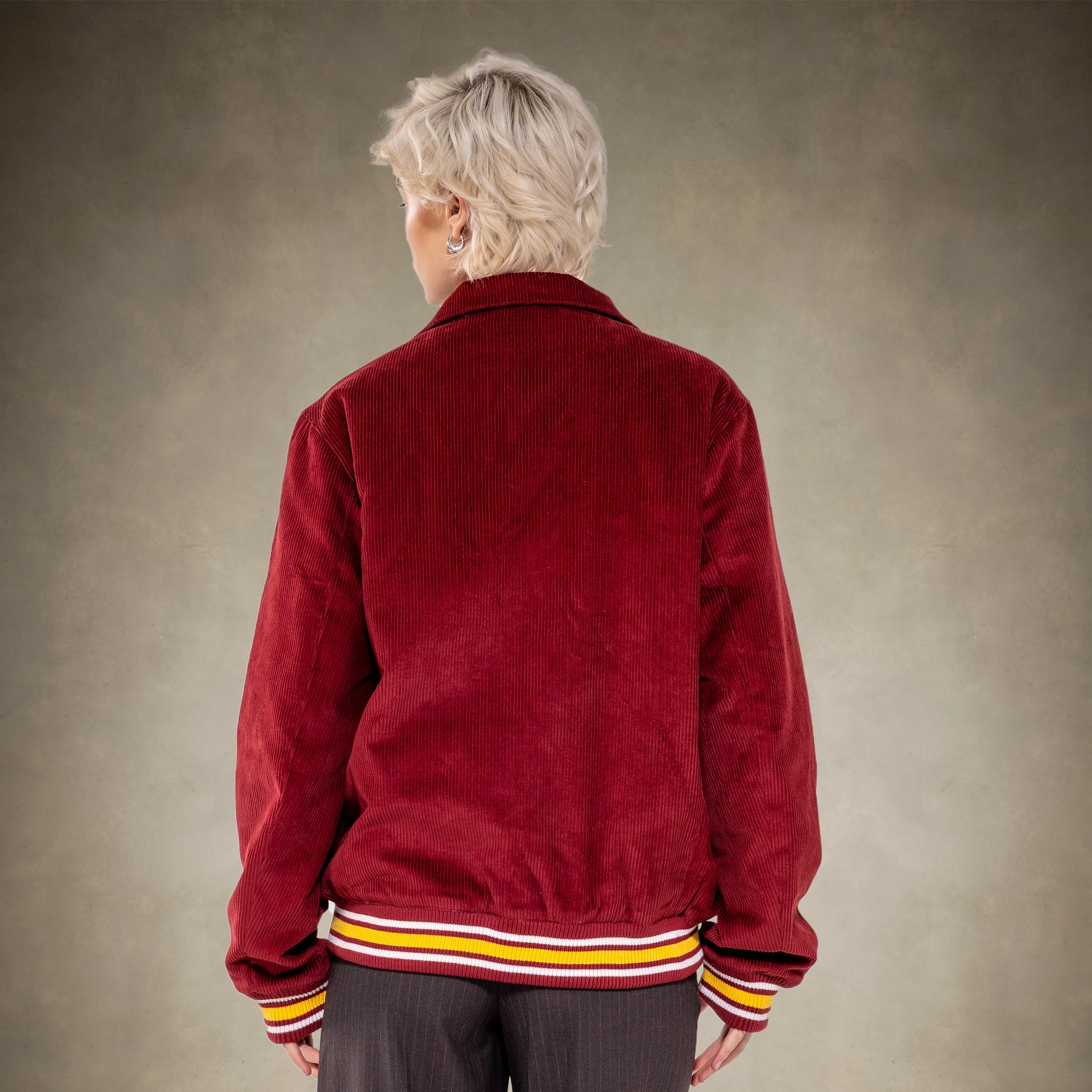 Women's Corduroy Varsity Jacket