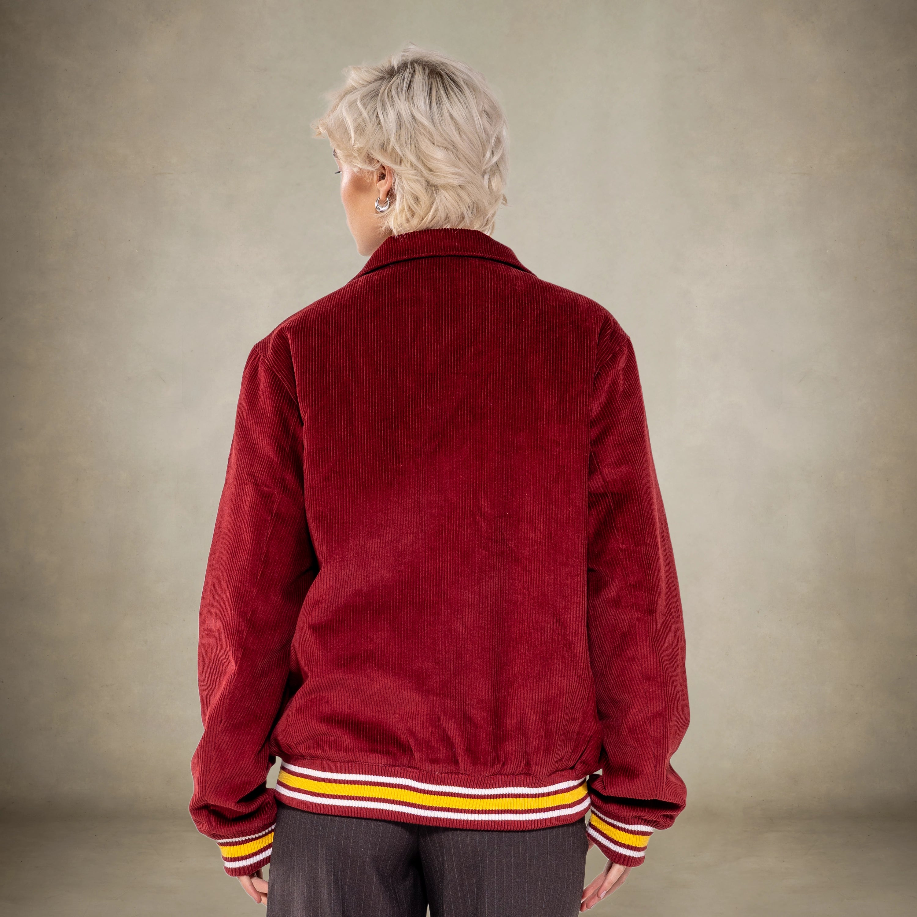 Women's Corduroy Varsity Jacket