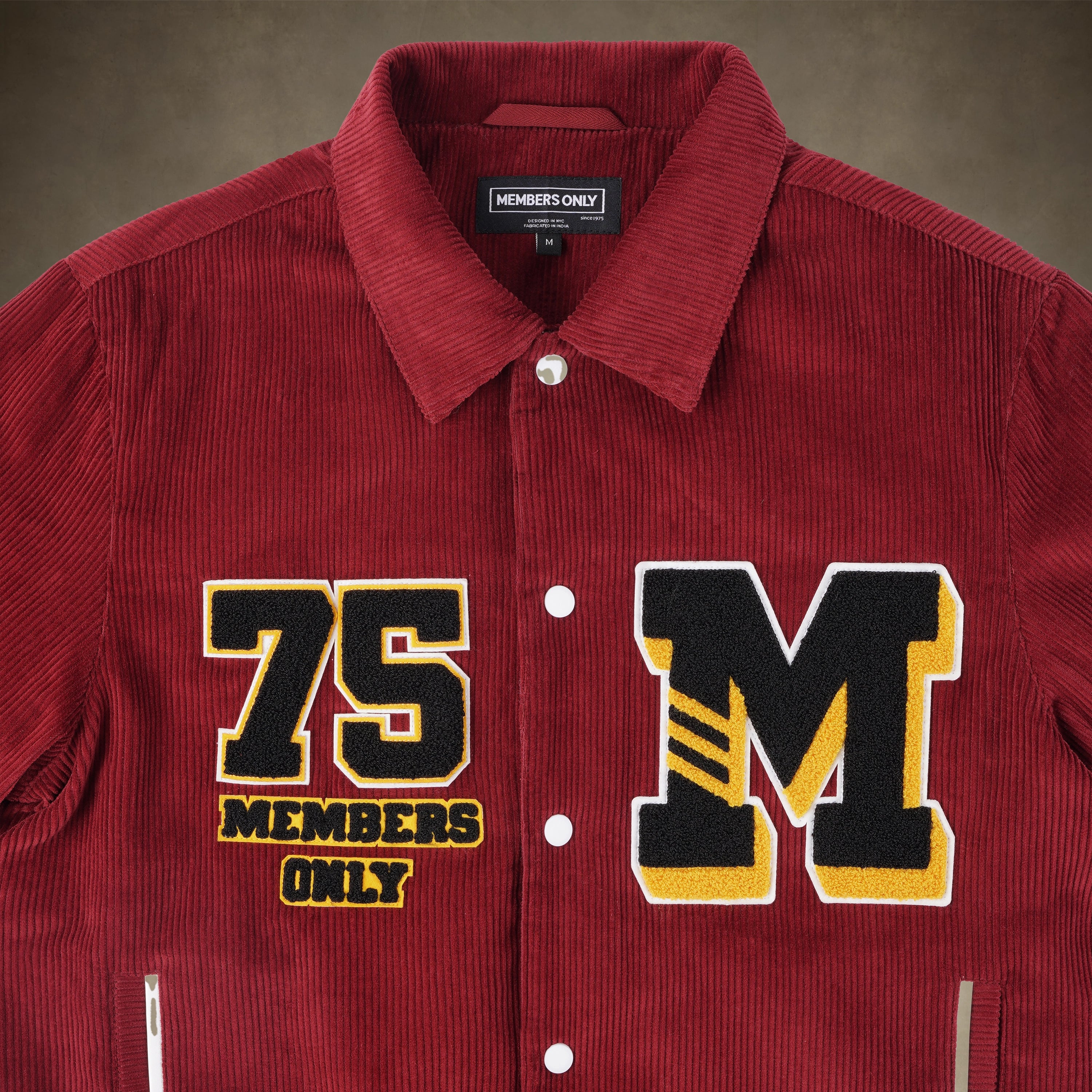 Women's Corduroy Varsity Jacket