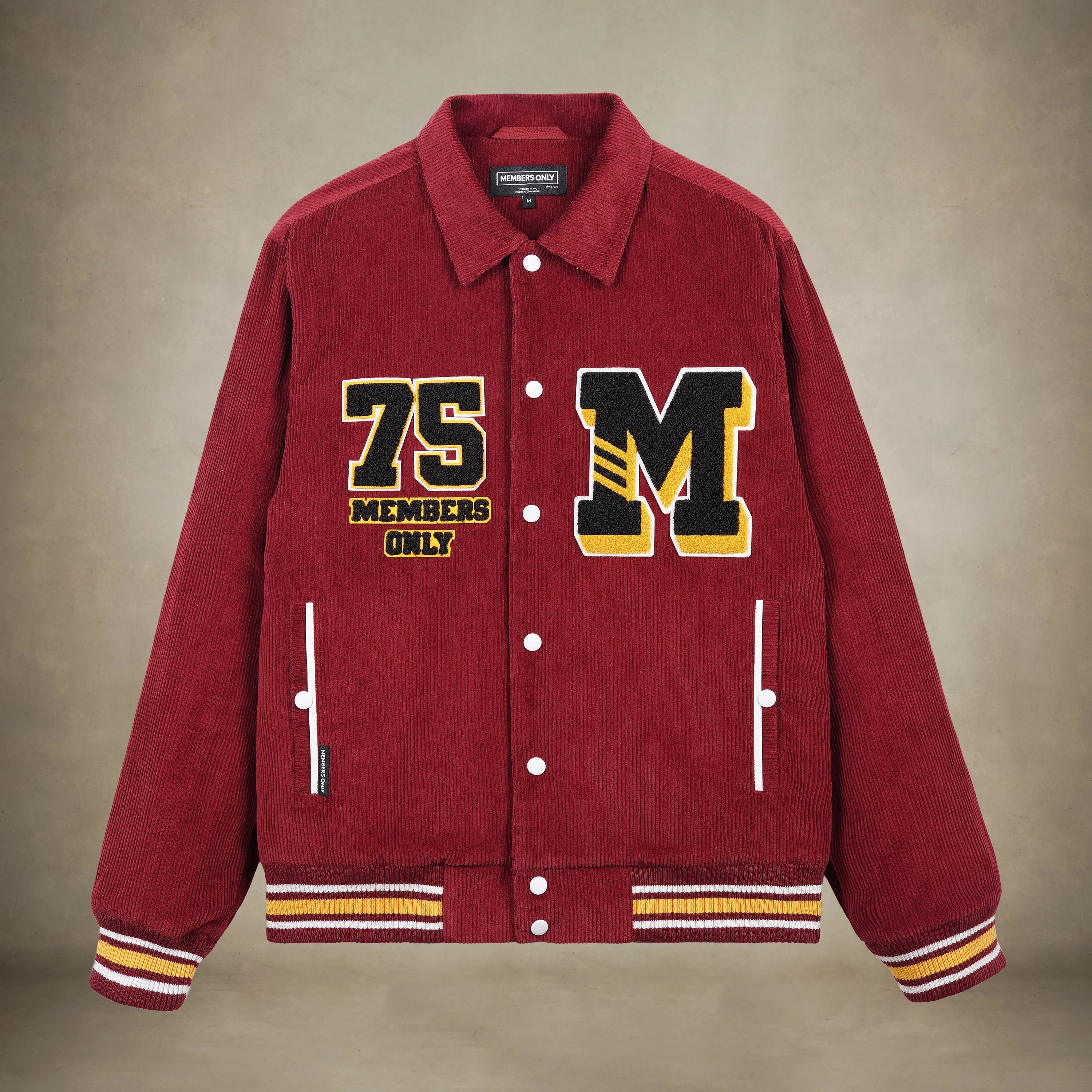 Women's Corduroy Varsity Jacket