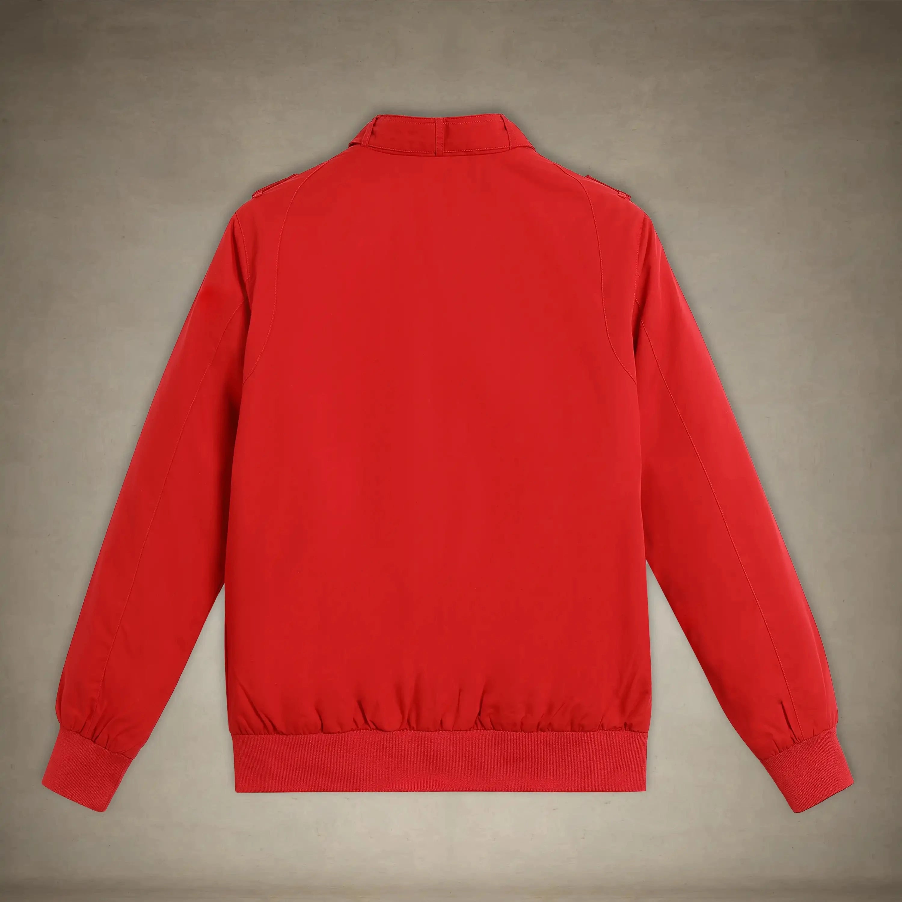 women's members only oversized racer jacket red