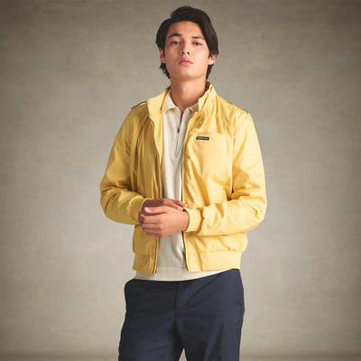 Men's Classic Iconic Racer Jacket Men's Iconic Jacket Members Only® Soft Yellow Small