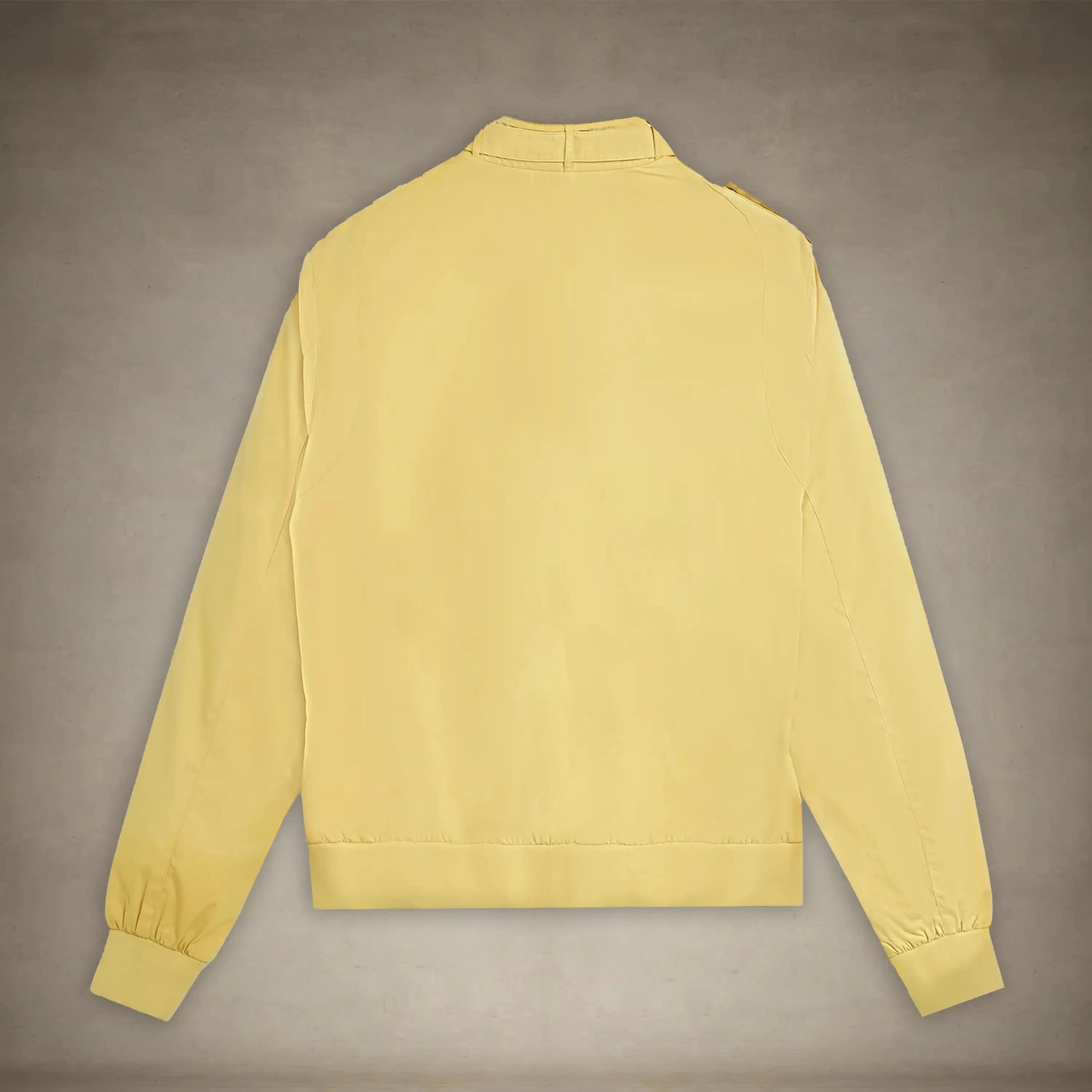 members only iconic racer jacket for men soft yellow