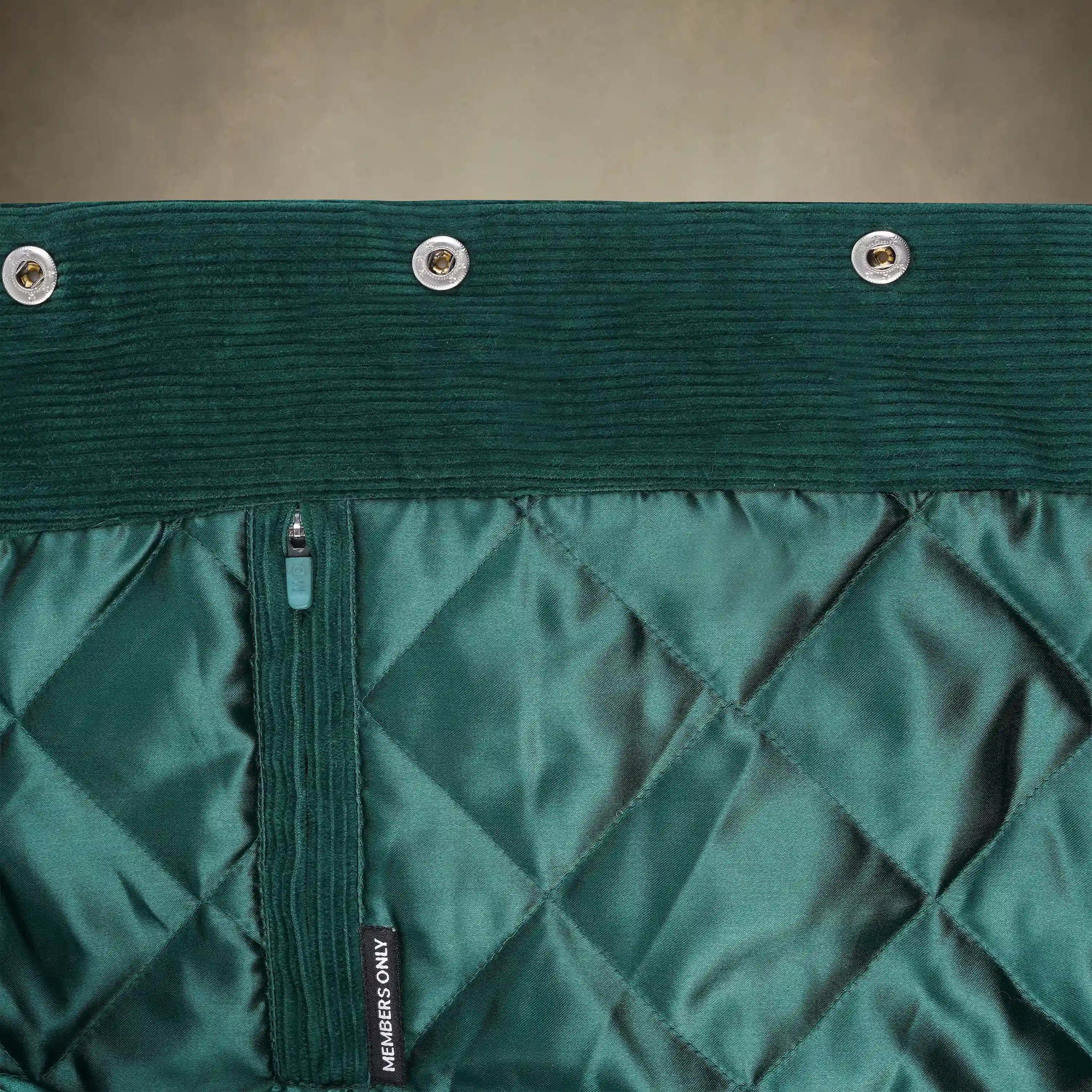 members only corduroy varsity bomber jacket men