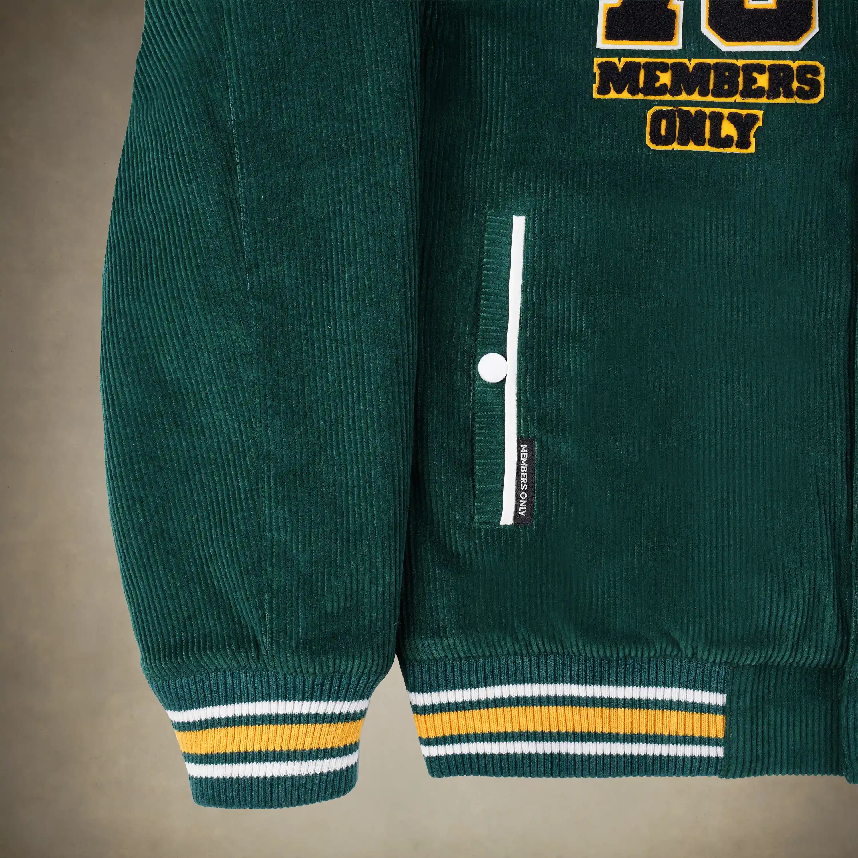 Men's Corduroy Varsity Jacket