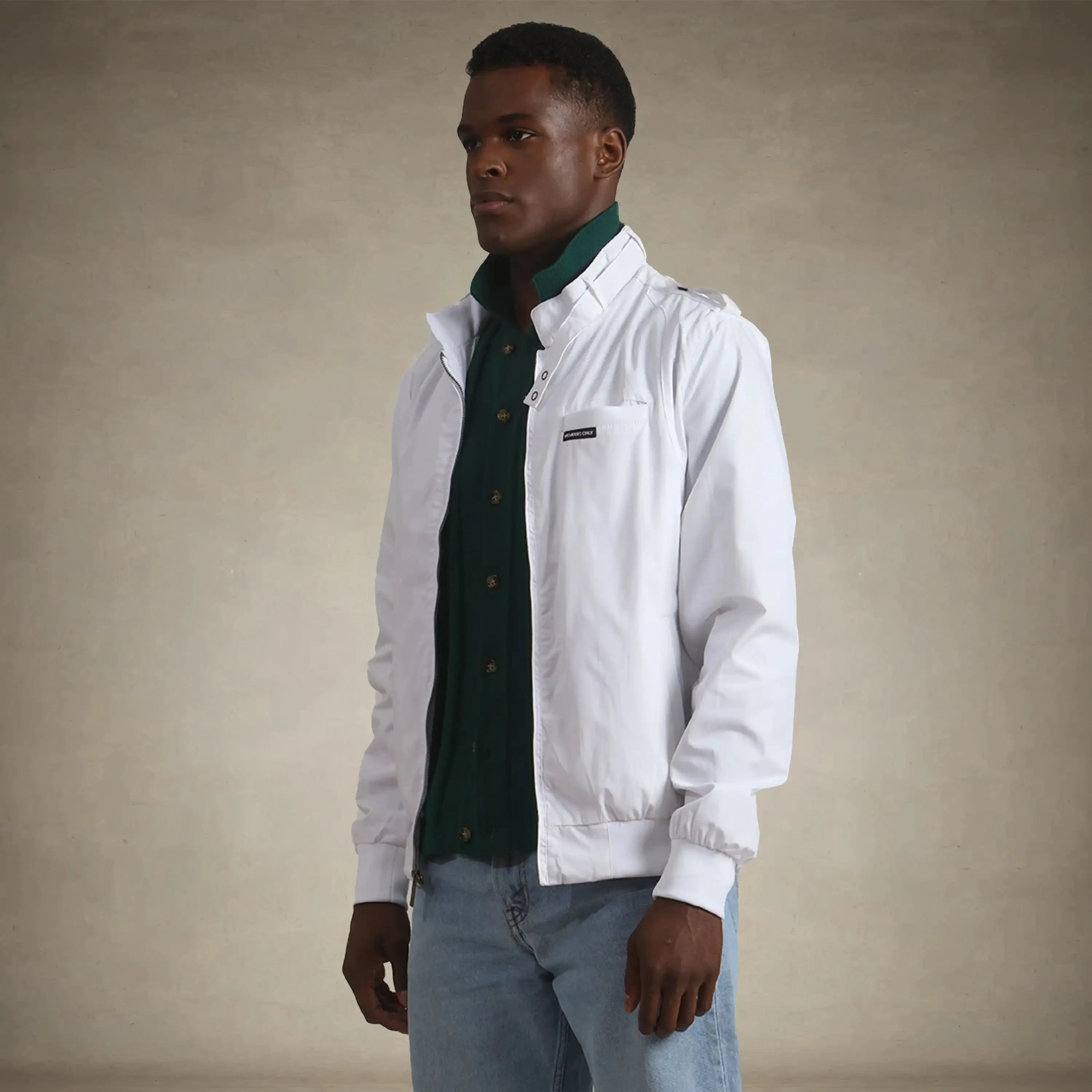 spring jacket for men members only white coat