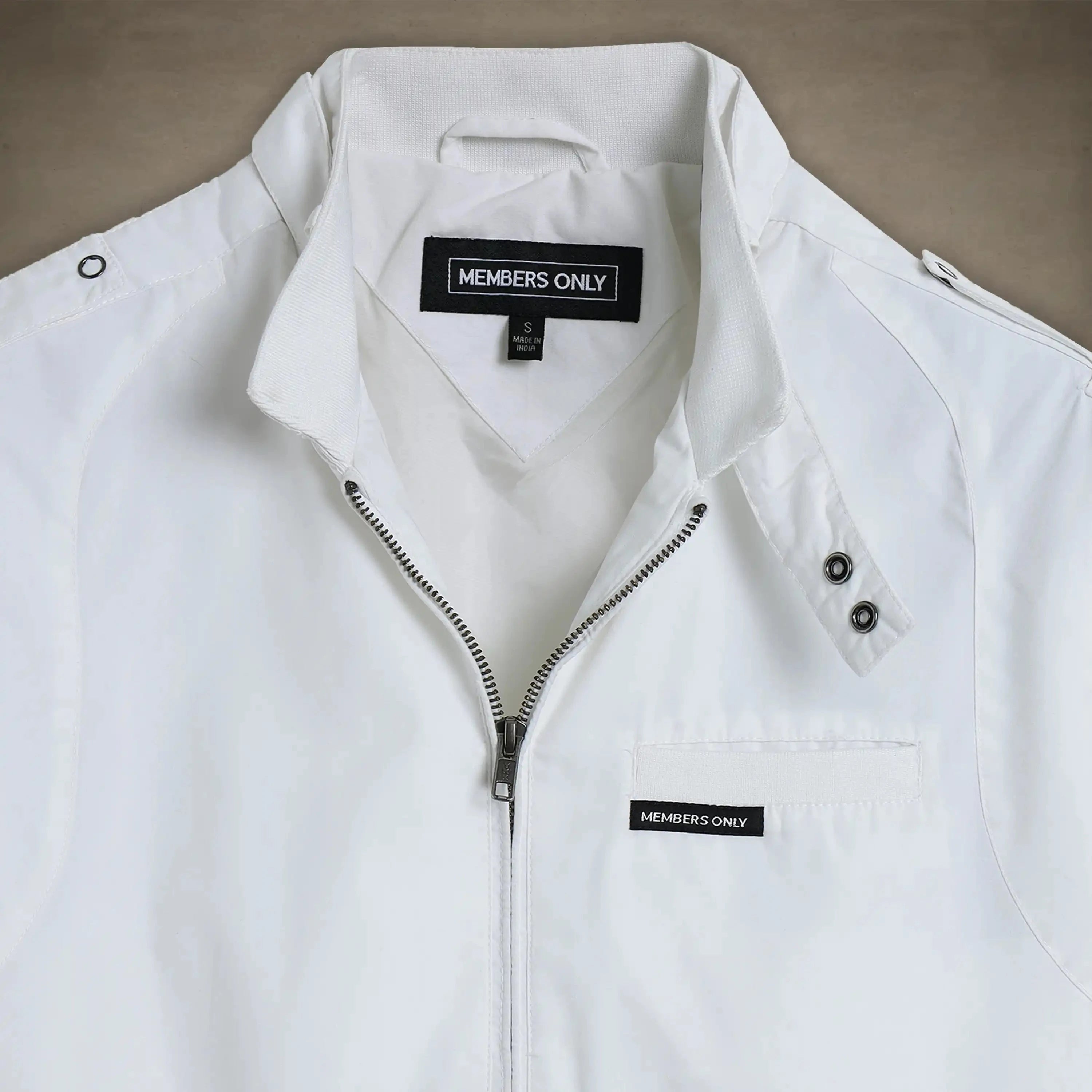 members only spring jacket women white x-small