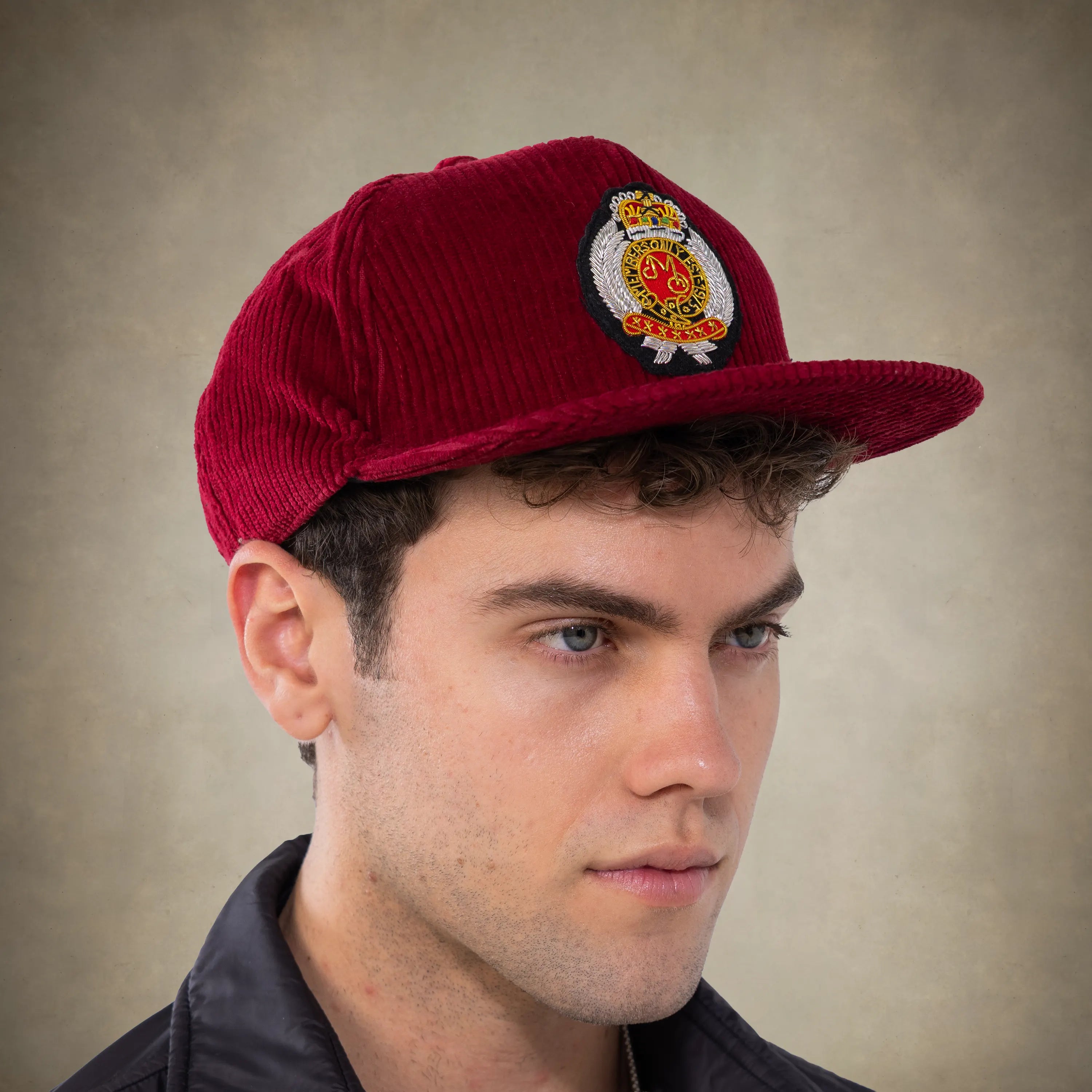 Corduroy Baseball Cap - Members Only Crest