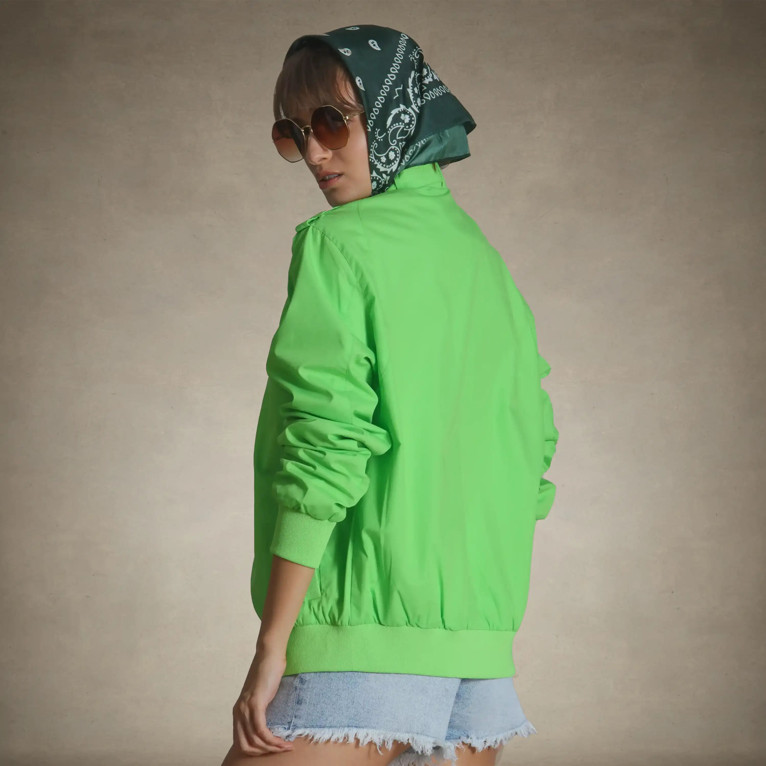 Women's Classic Iconic Racer Oversized Jacket