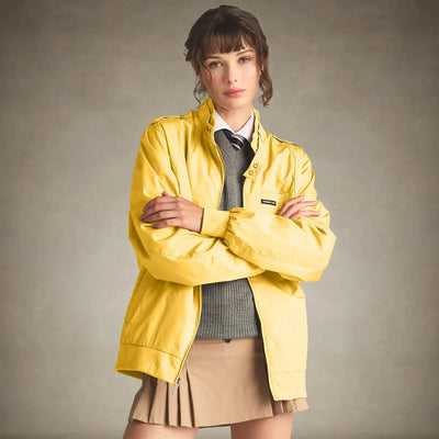 members only summer jacket for women soft yellow small