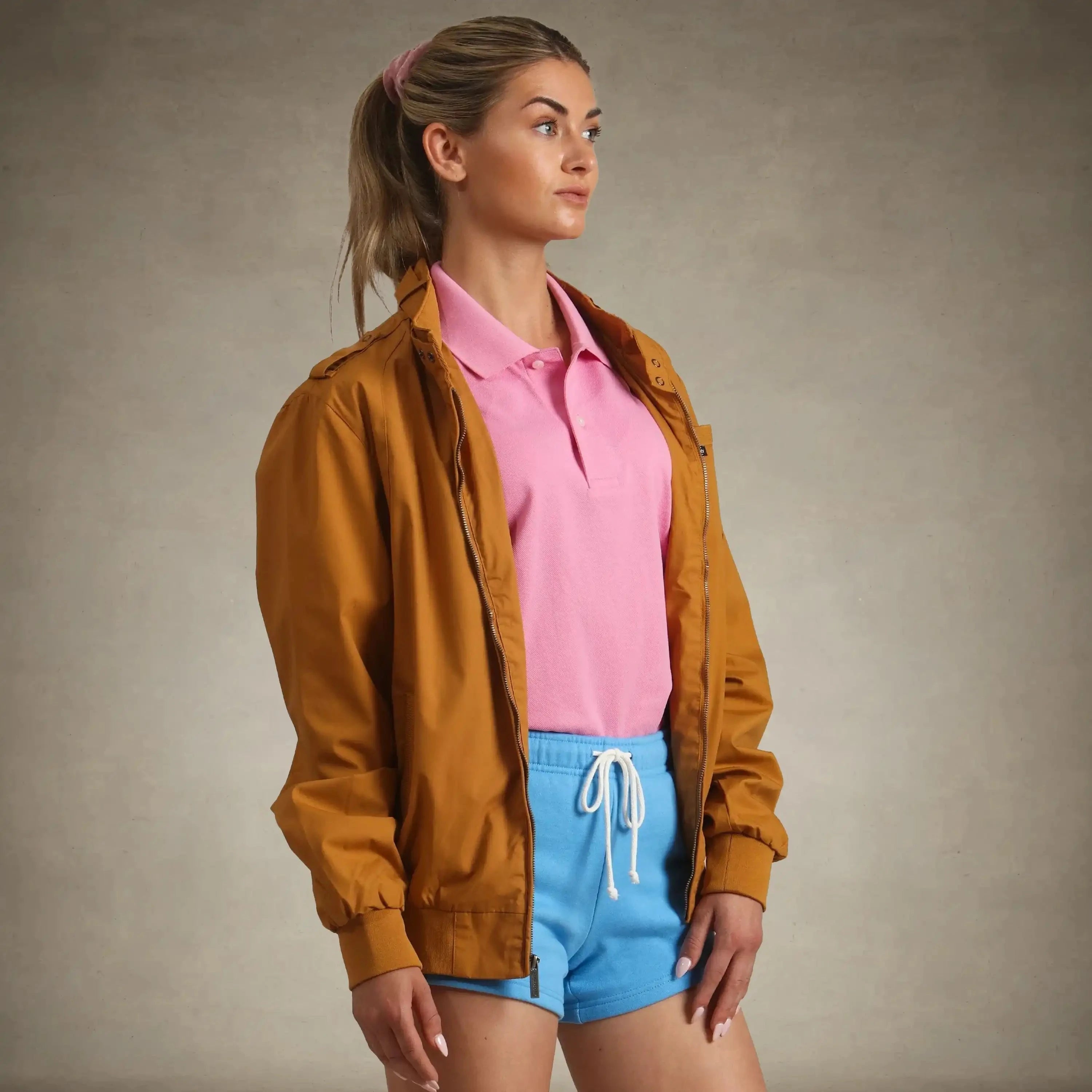 80s outfits for women members only jacket wheat