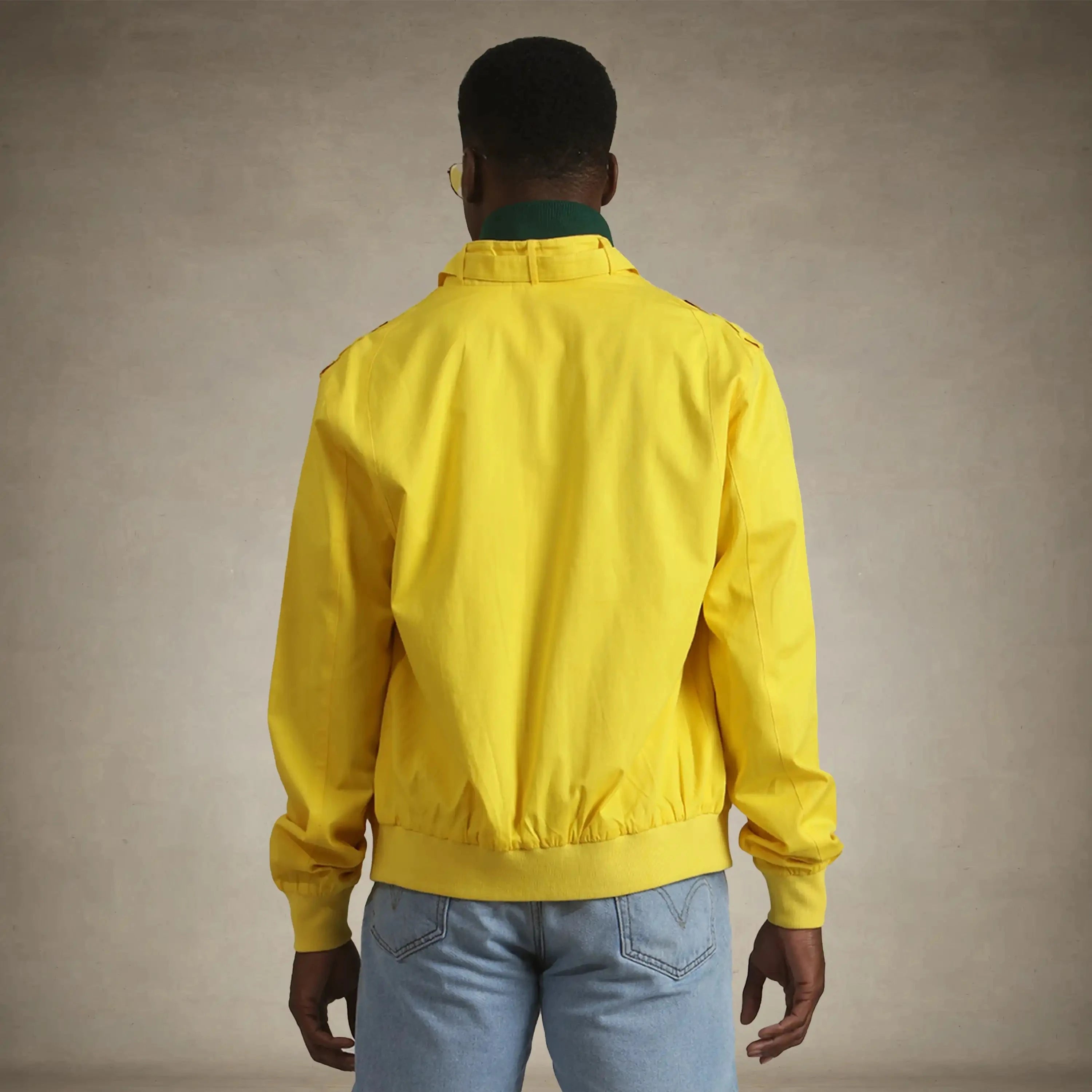 members only jacket yellow