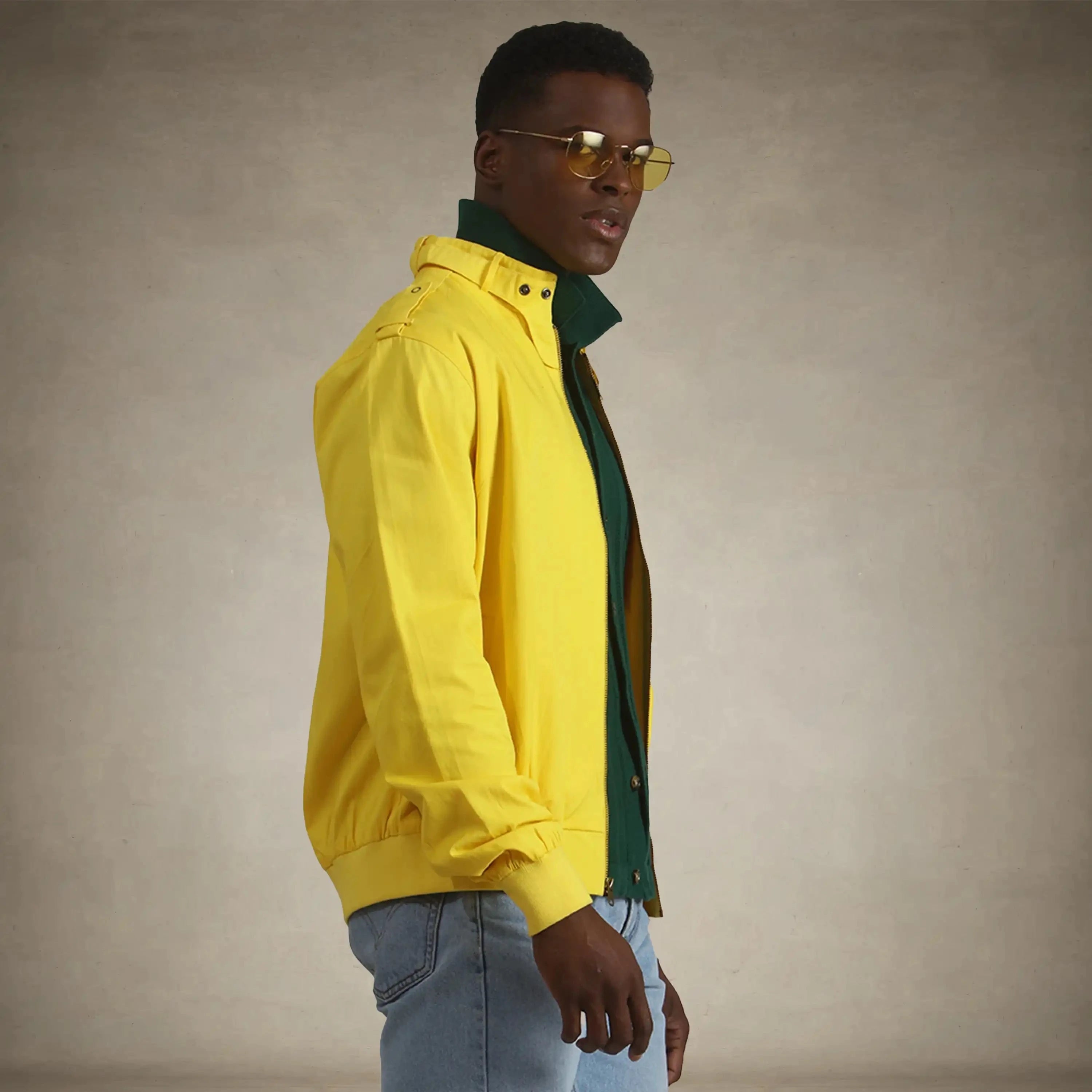 members only jacket yellow