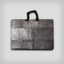 Laptop Case (Genuine Leather) Briefcase Members Only Official Grey 