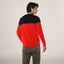 Men's Color Block Pullover Sweater Shirt Members Only 